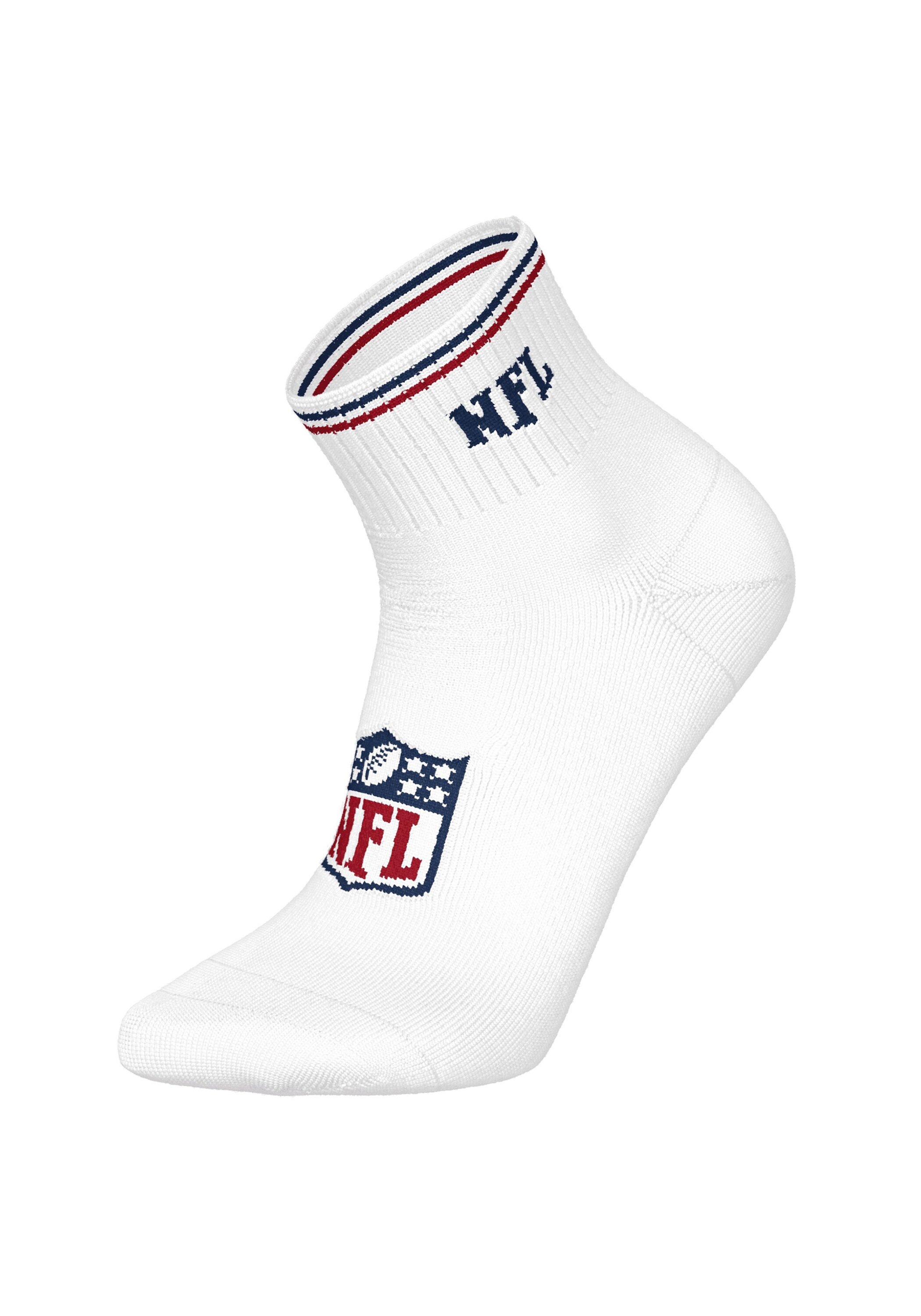 NFL Kurzsocken »Socken NFL SHIELD 6Pack Socks Mix 6er Pack« 6 Paar tlg.
