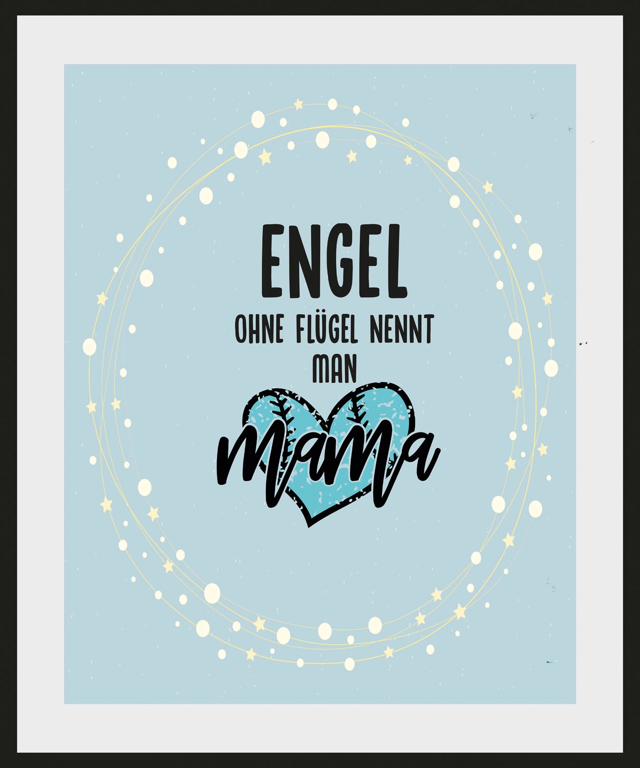 »ENGEL MAN OHNE St.) OTTO Bild bei MAMA«, Schriftzug, FLÜGEL queence (1 NENNT