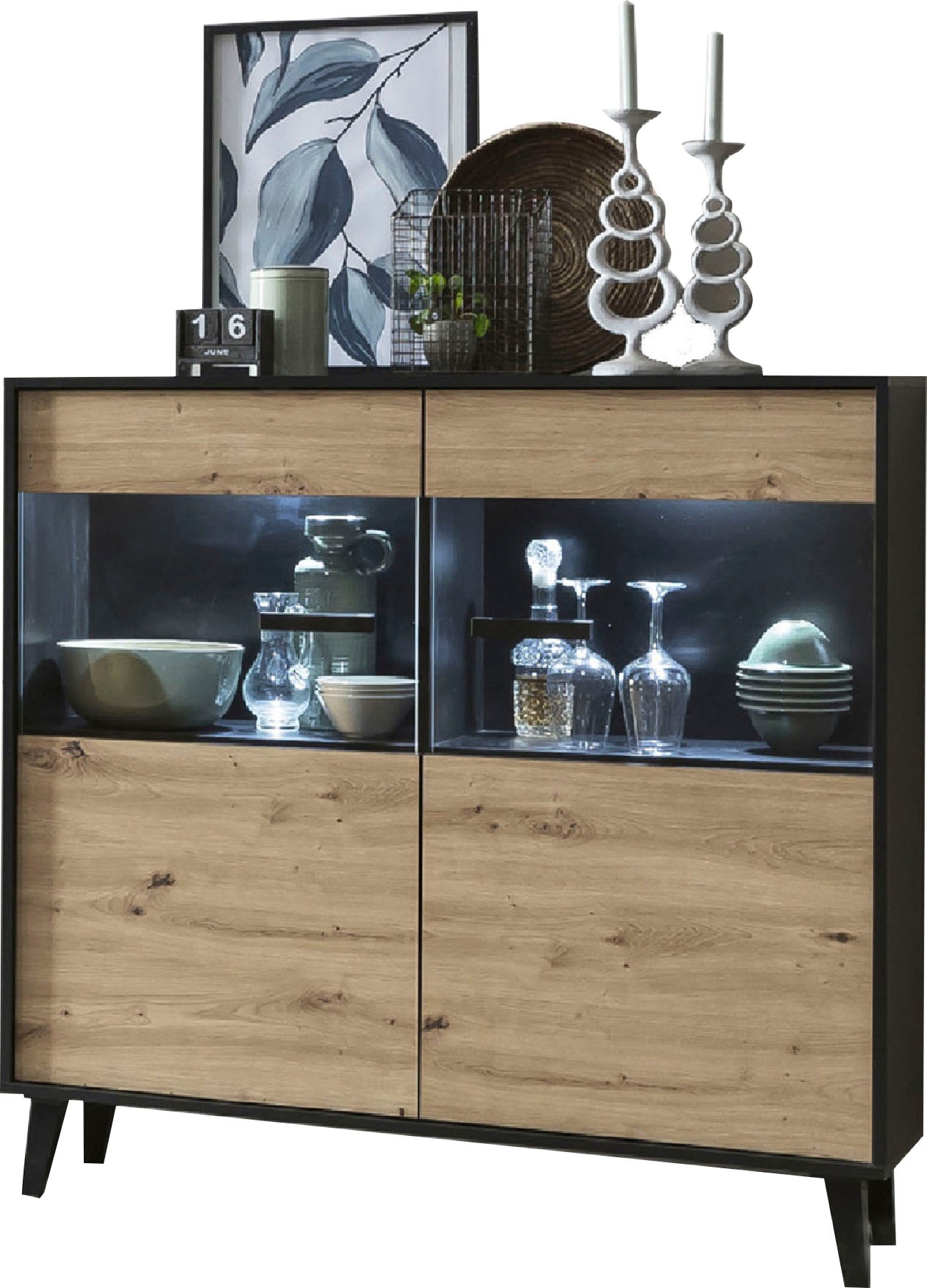 INOSIGN Highboard »ARTONA«, Höhe ca. 117 cm
