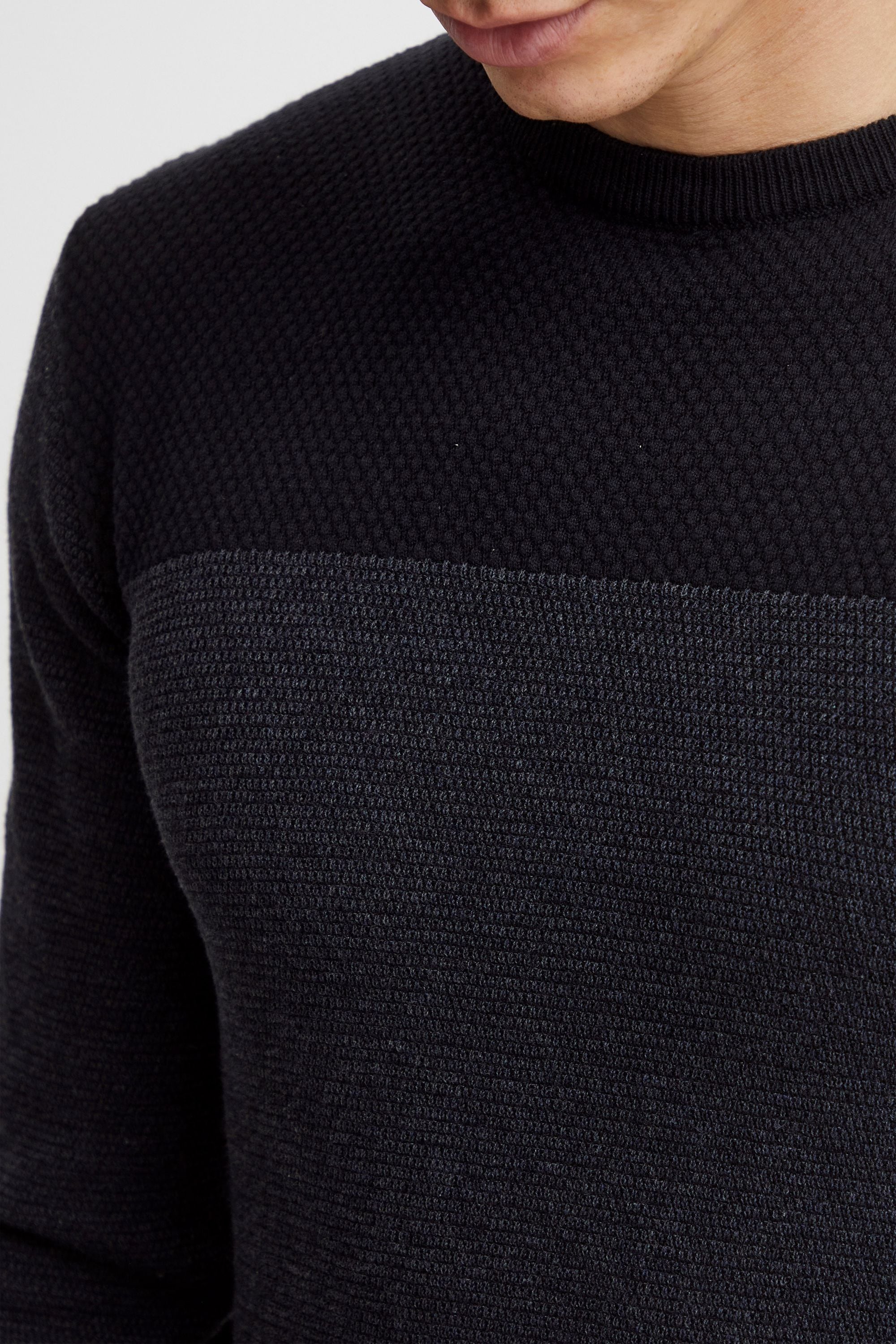 Indicode Strickfleece-Pullover »Strickpullover IDLabel«