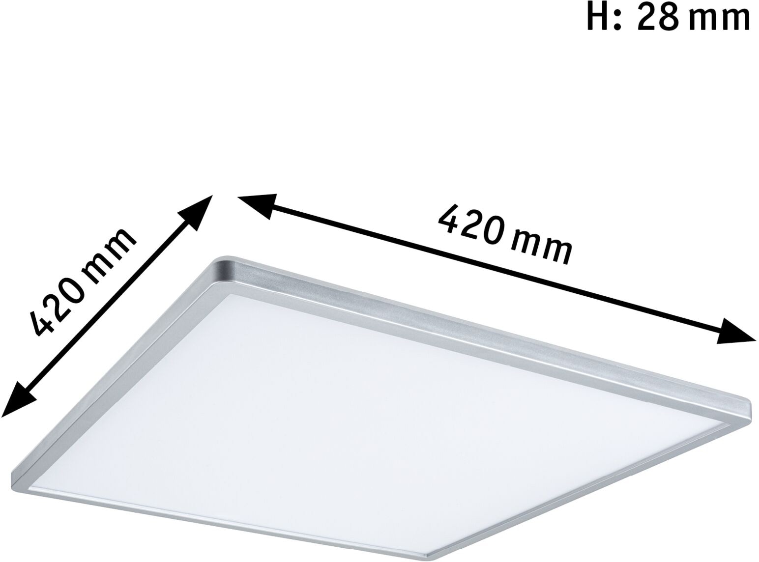 Paulmann LED Panel »Atria Shine«, 1 flammig