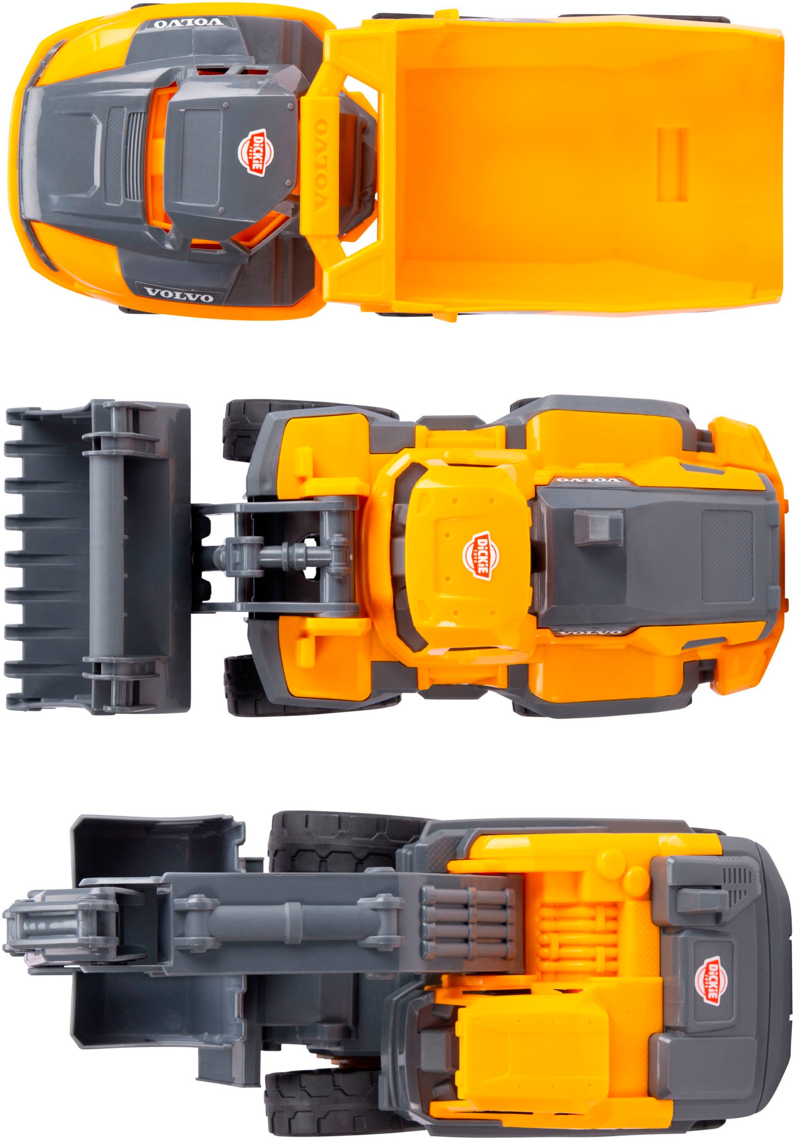 Dickie Toys Spielzeug-Baumaschine »Volvo Tough Work Force«