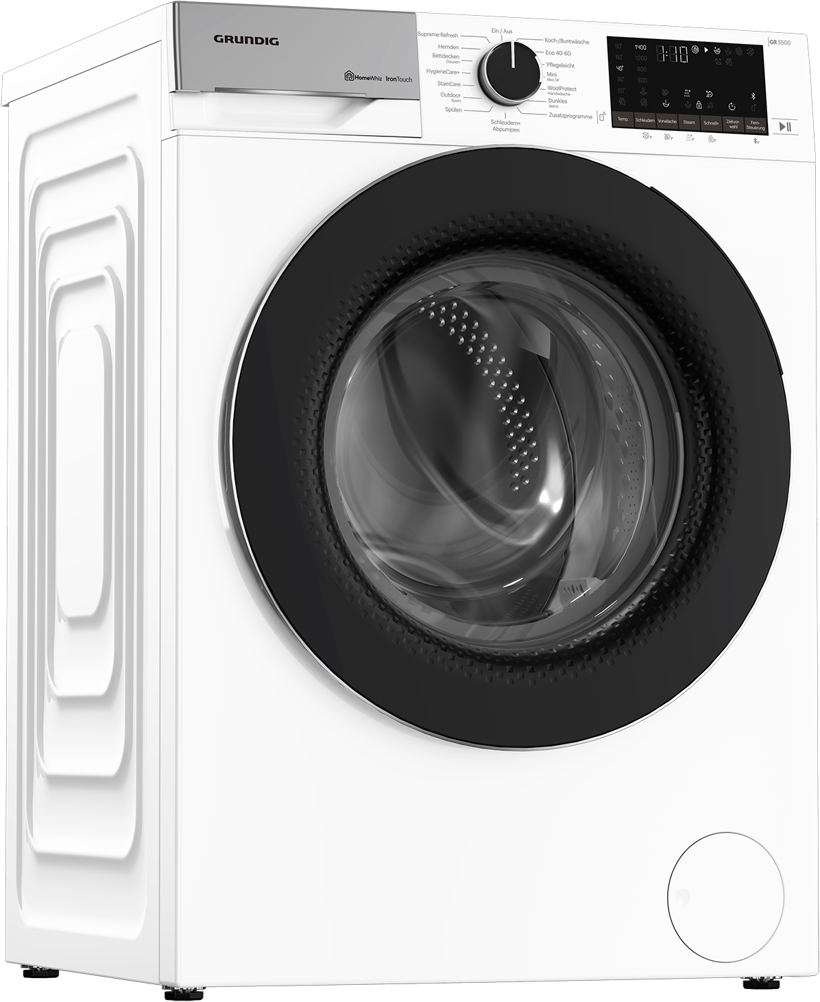 Grundig Waschmaschine »GW5P59415W2 7178577000«, 9 kg, 1400 U/min, IronTouch Technologie