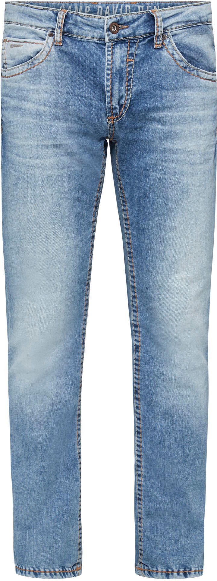 CAMP DAVID Straight-Jeans »NI:CO:R611«, mit markanten Steppnähten