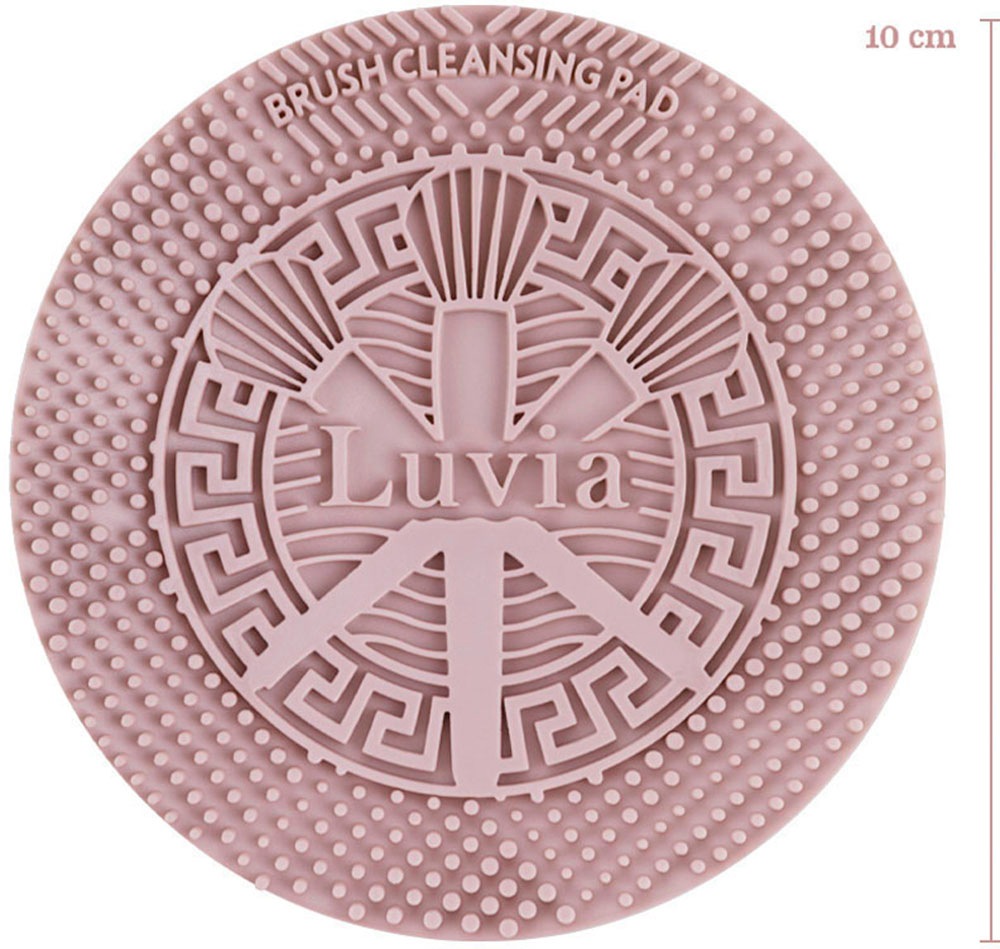 Luvia Cosmetics Kosmetikpinsel-Set »Brush Cleansing Pad - Black«, Design für wassersparende Reinigung; passt bequem in jede Hand.