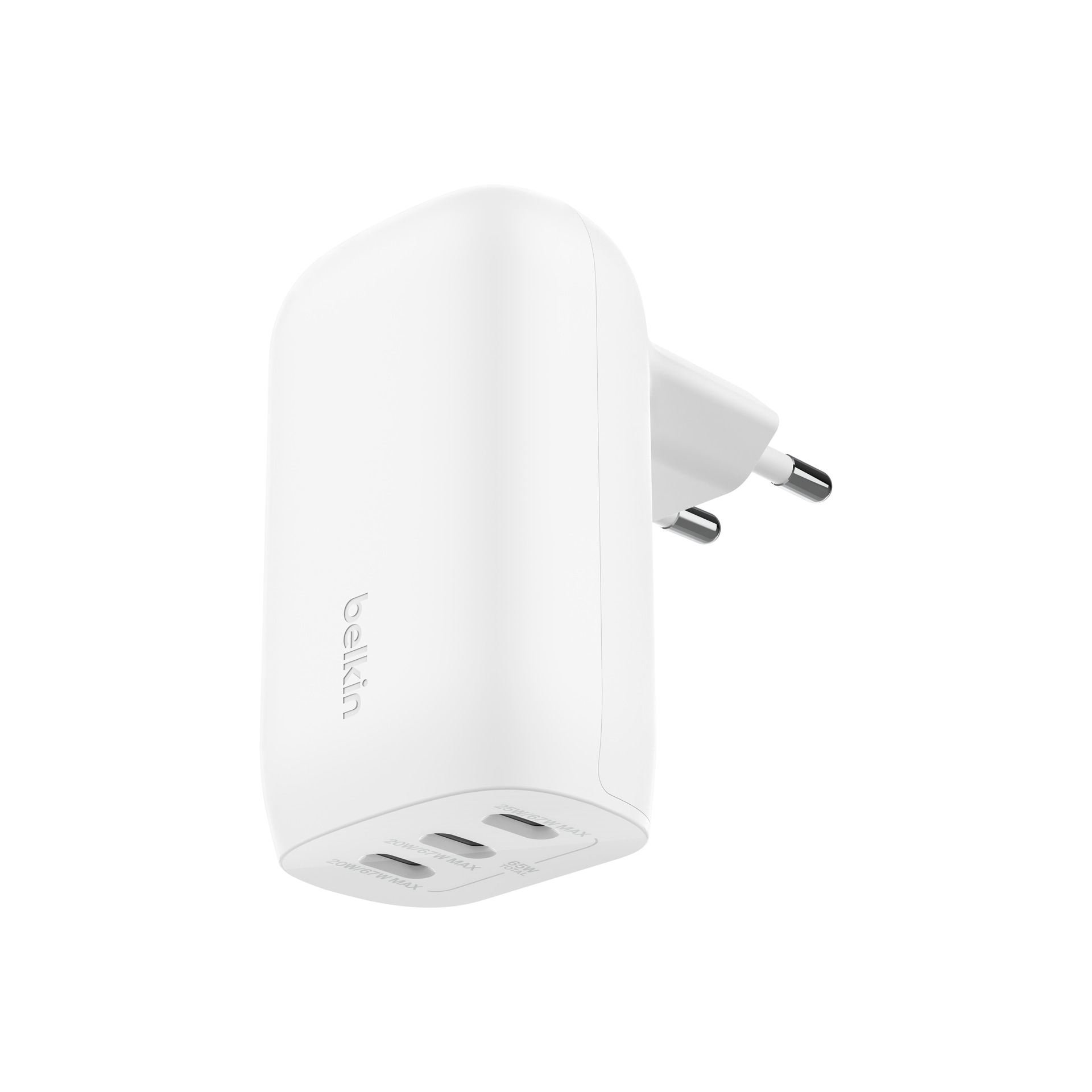 Belkin USB-Ladegerät »BOOST CHARGE 67W Ladegerät mit 3x USB-C«