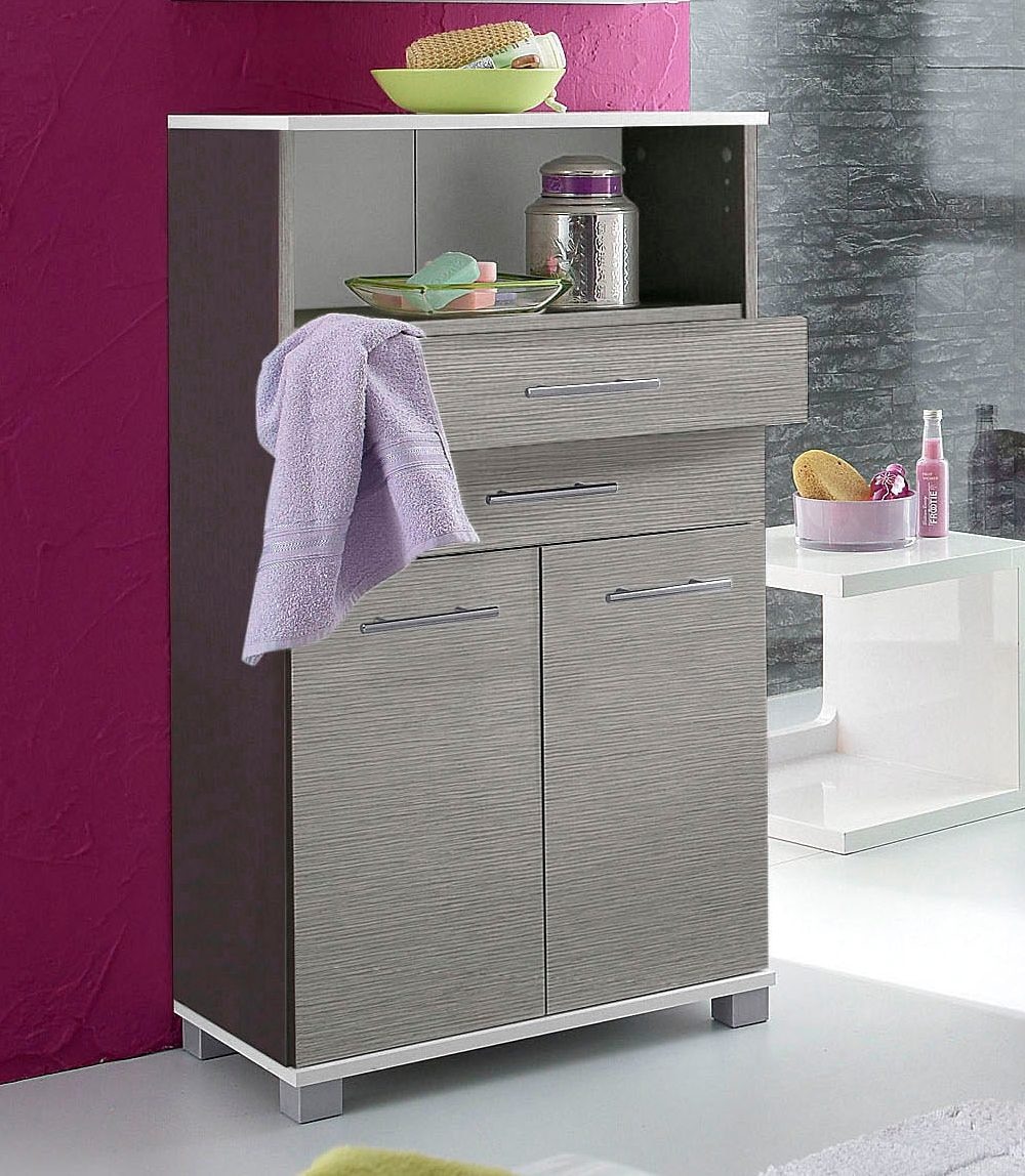 Schildmeyer Midischrank »Rhodos«, Breite 60 cm, verstellbarer Einlegeboden,  Metallgriffe, 2 Schubladen kaufen bei OTTO