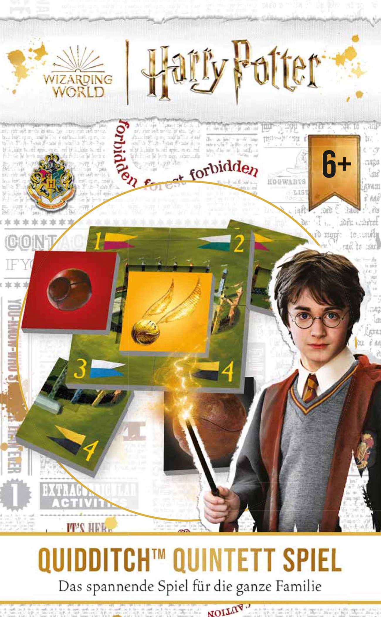 Noris Spiel »Harry Potter - Quidditch Quintett Spiel«, Made in Europe
