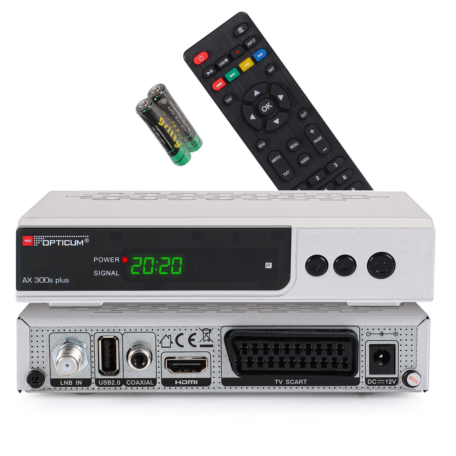 Opticum Red SAT-Receiver »AX 300 S Full HD«, ( ), PVR Ready, EasyFind Ready