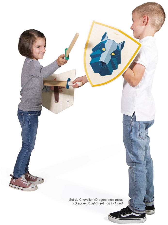 Janod Kinderbogenset »Ritter-Set Wolf«, FSC®- schützt Wald - weltweit