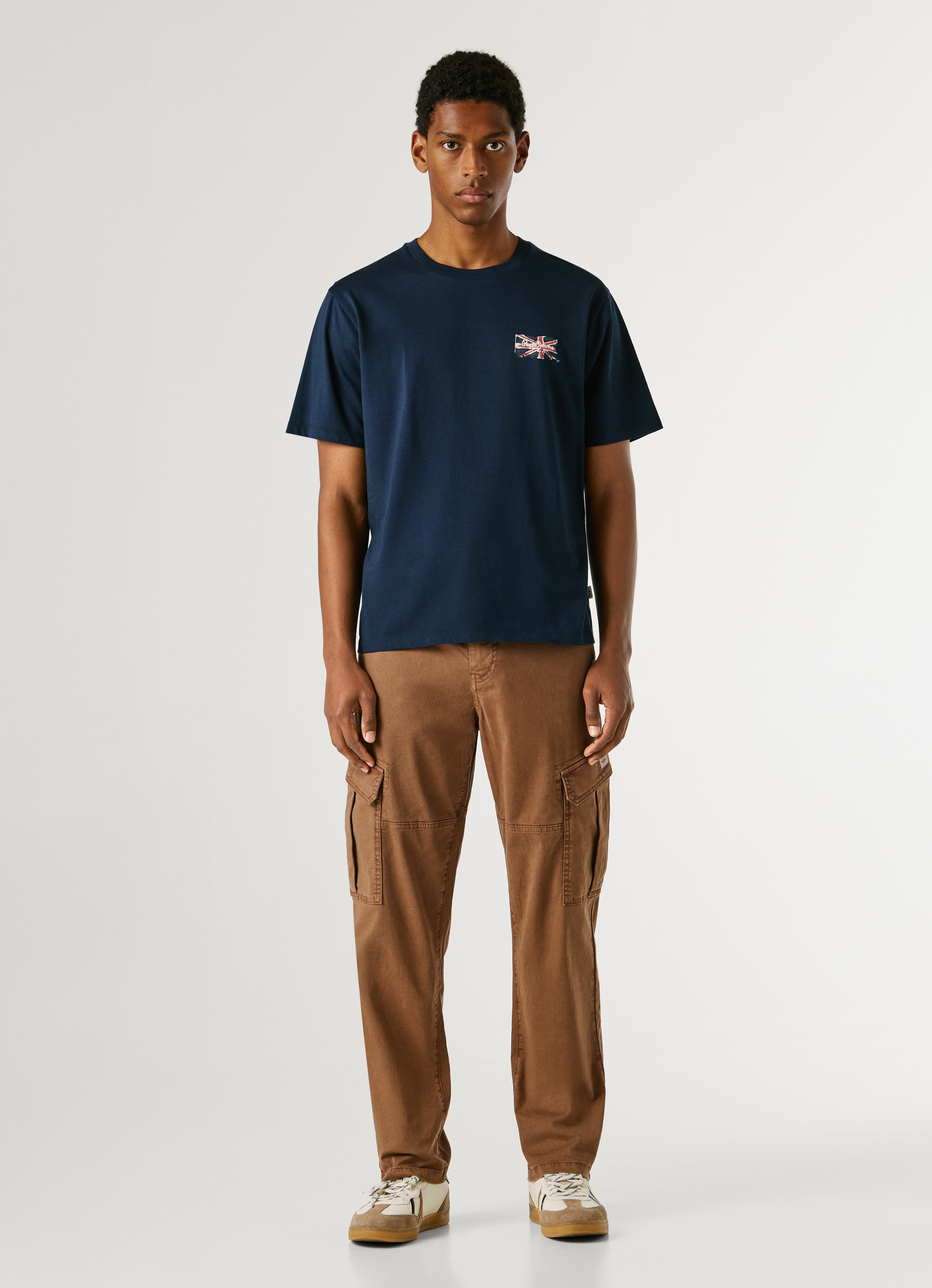 Pepe Jeans Langarmshirt »EGGO LONG N« aus reiner Baumwolle, Rundhals