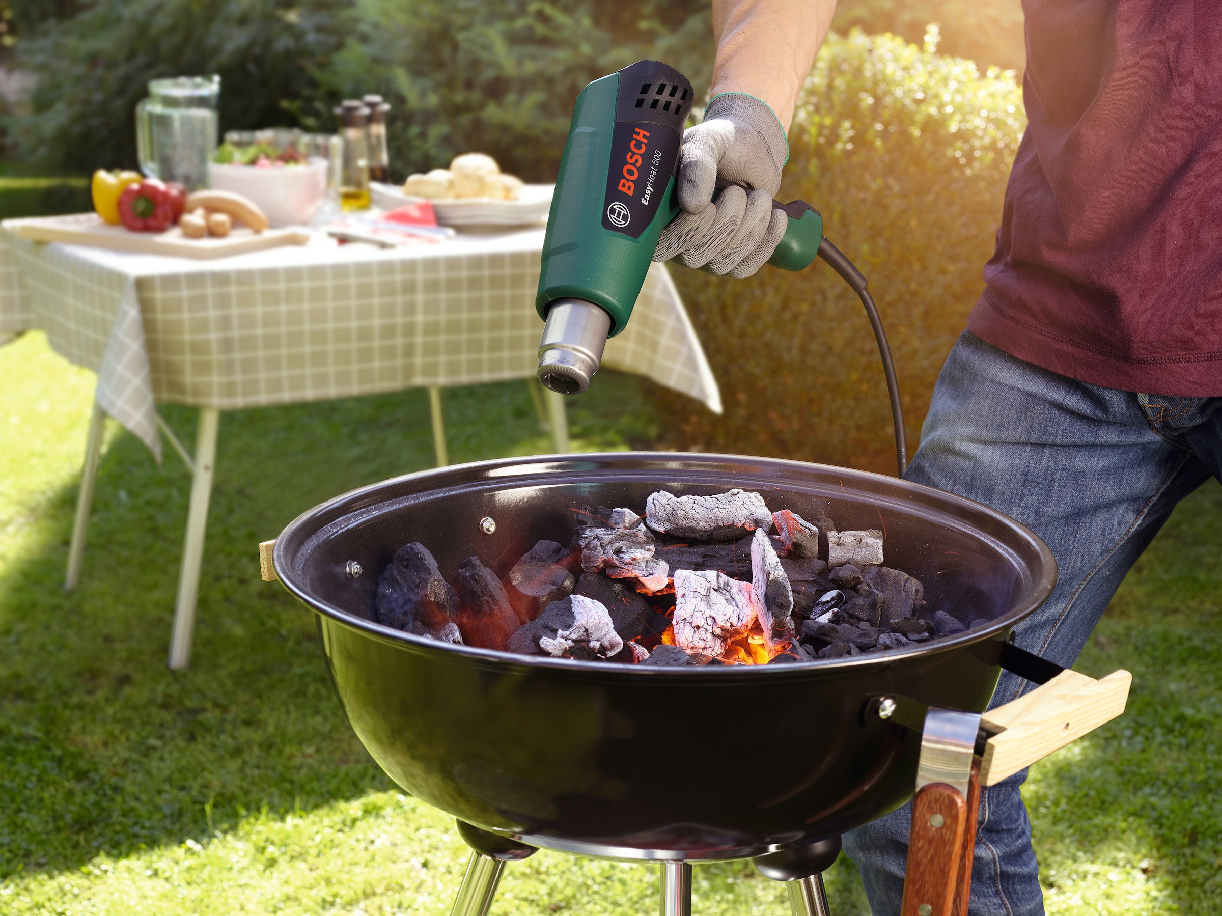 Bosch Home & Garden Heißluftgebläse »EasyHeat 500«