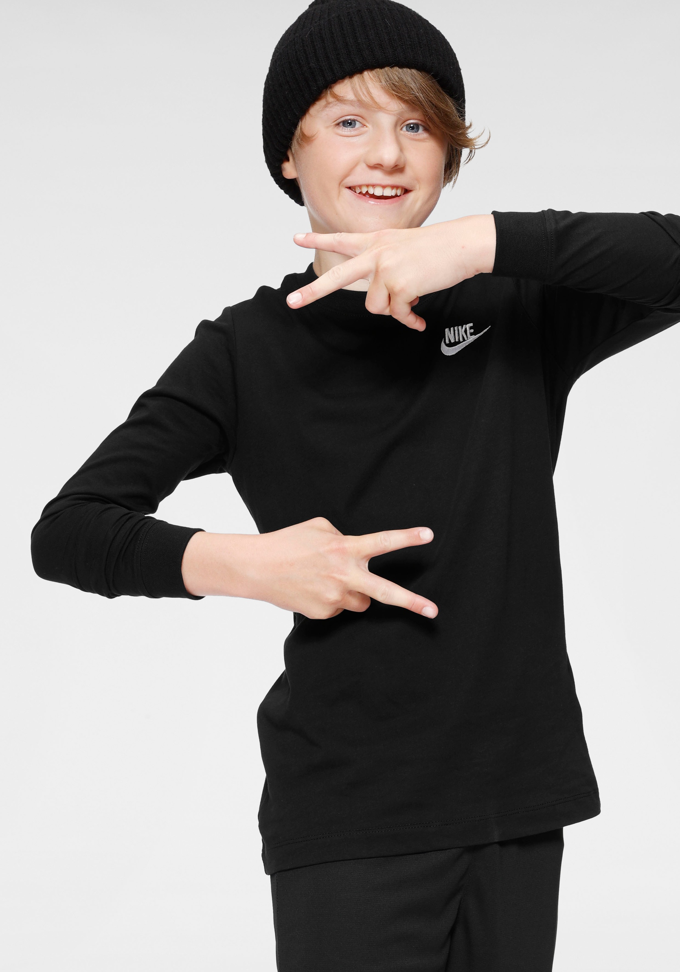 Nike Sportswear Langarmshirt »Big Kids' (Boys') Long-Sleeve T-Shirt«