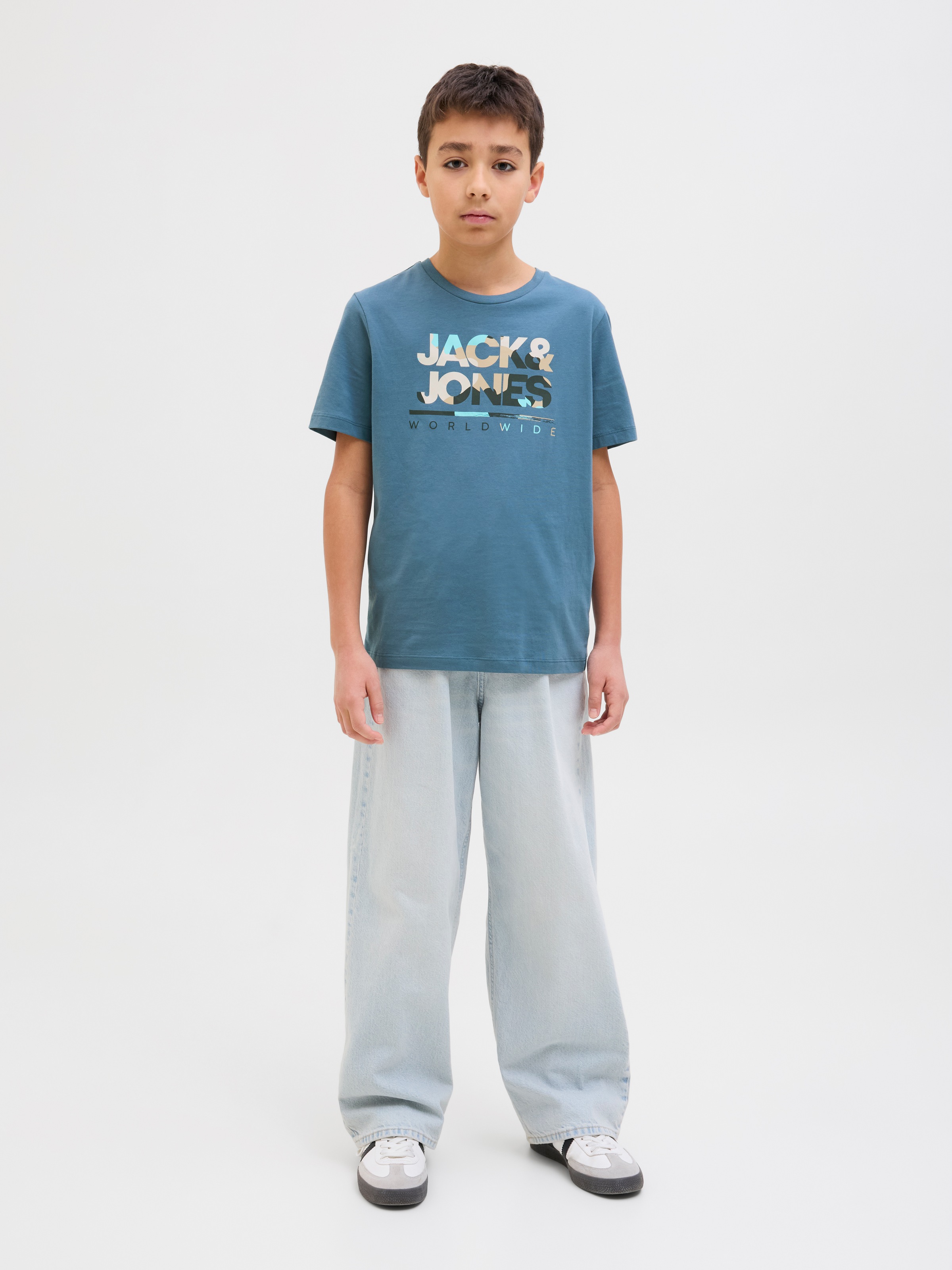 Jack & Jones Junior T-Shirt »JJLUKE TEE SS CREW NECK JNR«