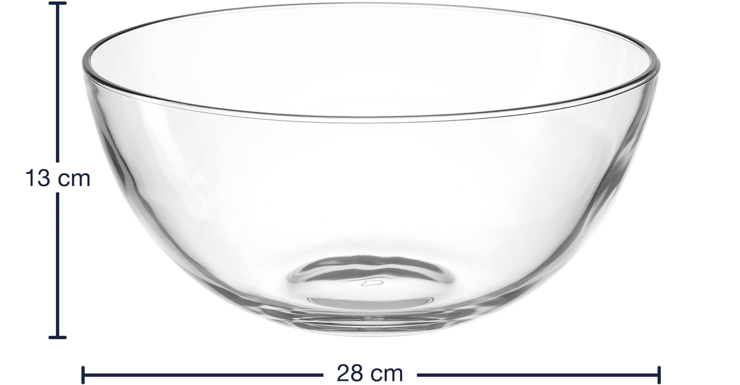 LEONARDO Schale »CUCINA«, 1 tlg., aus Glas, Spülmaschinengeeignet