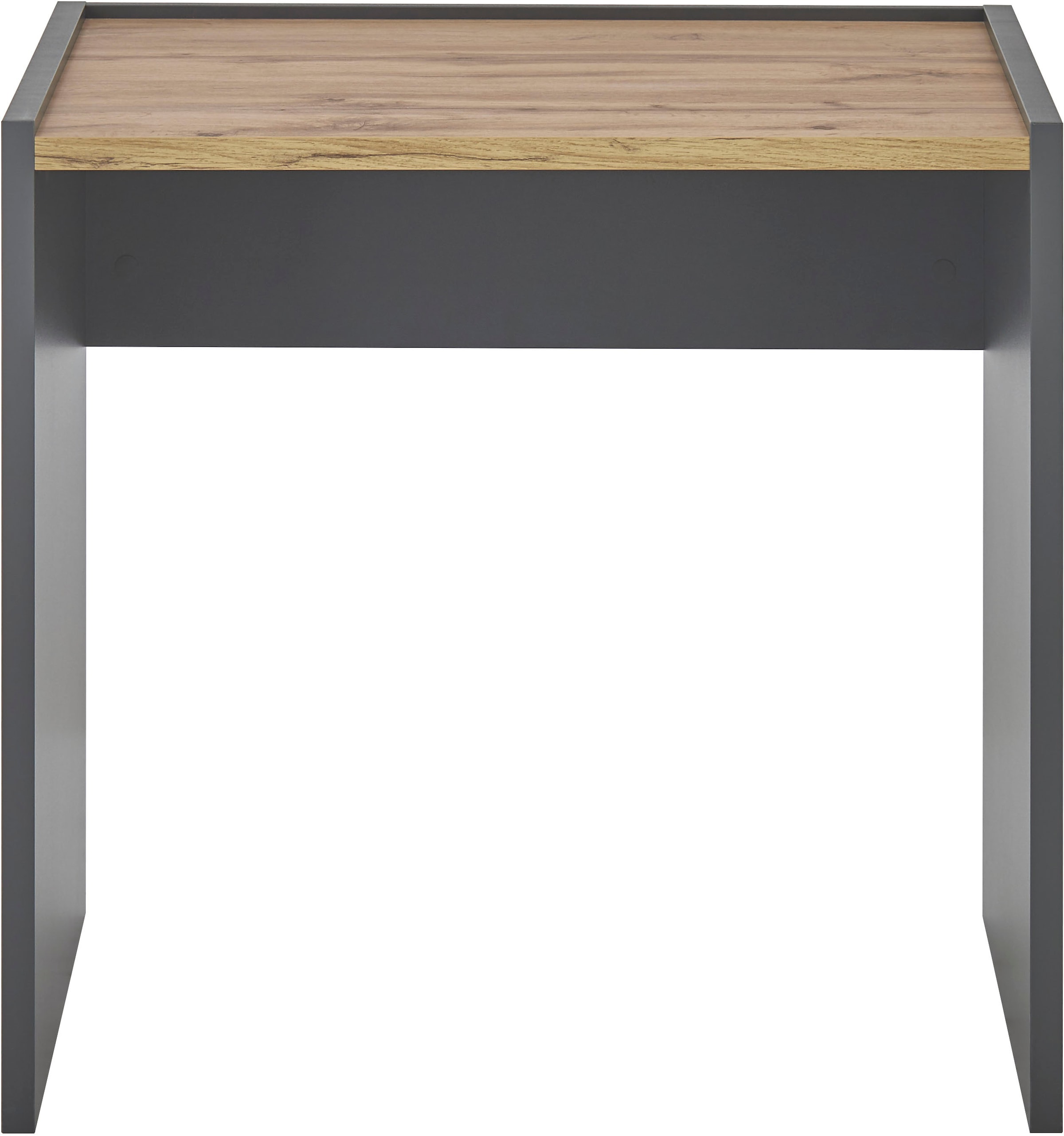 INOSIGN Büromöbel-Set »CITY/GiRON, modernes Design, Homeoff., Büro in zwei Farben/Wotan Eiche«, (Set, 2 tlg.), enthält Hängeschrank, Schreibtisch, wohnliches Home Office