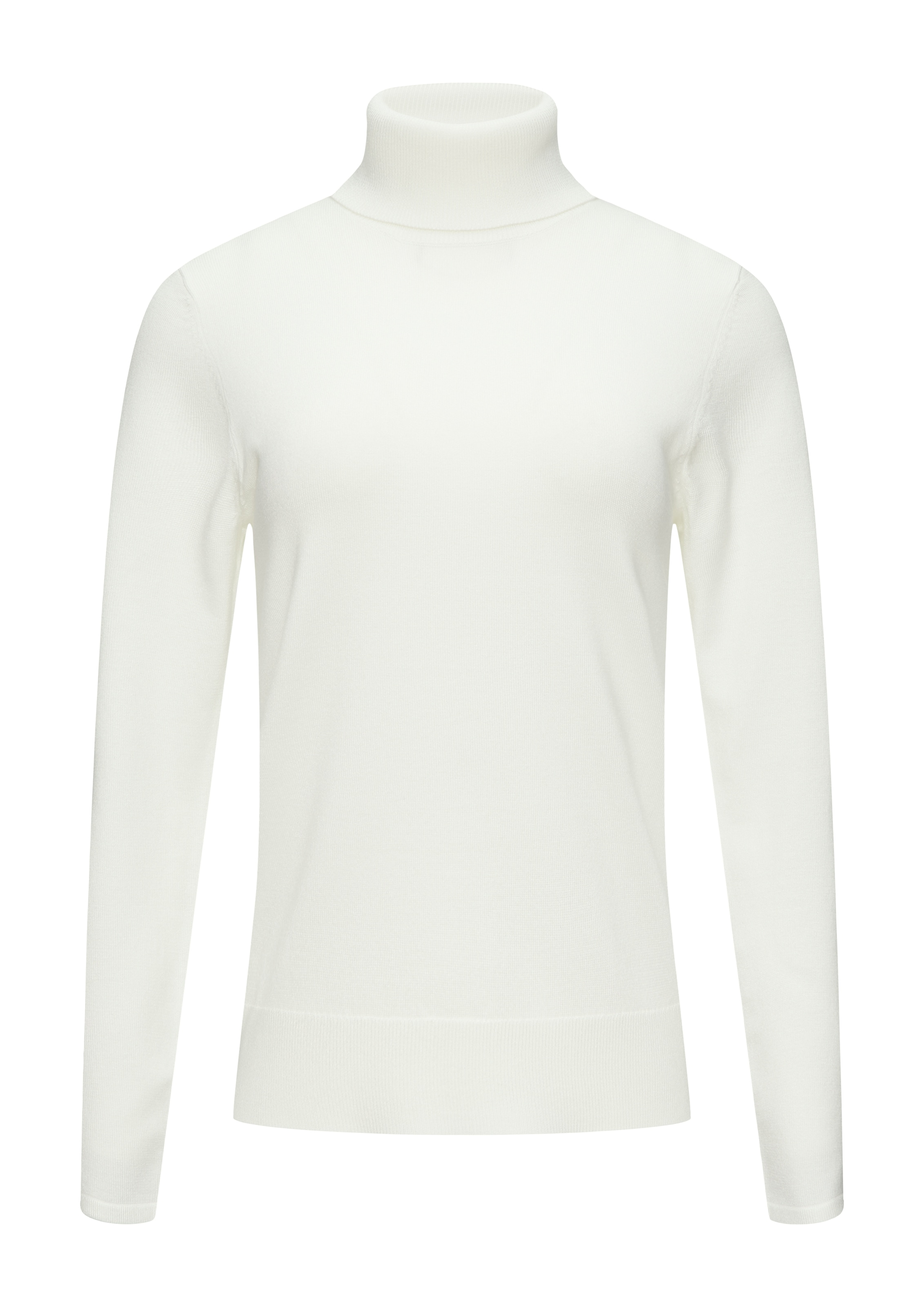 s.Oliver BLACK LABEL Rollkragenpullover, mit Rippbündchen