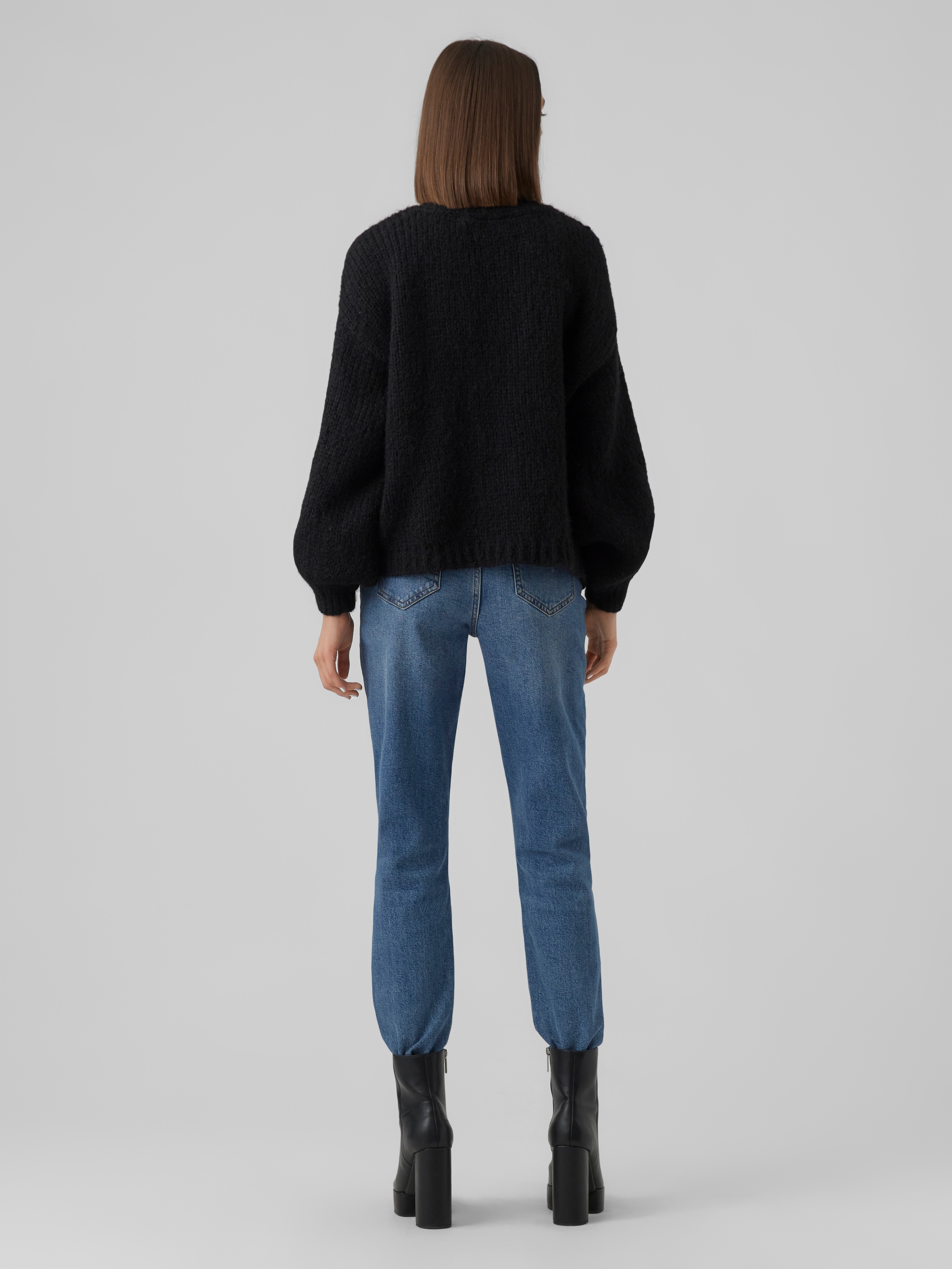 Vero Moda Strickjacke »VMMAYBE LS OPEN CARDIGAN GA REP«