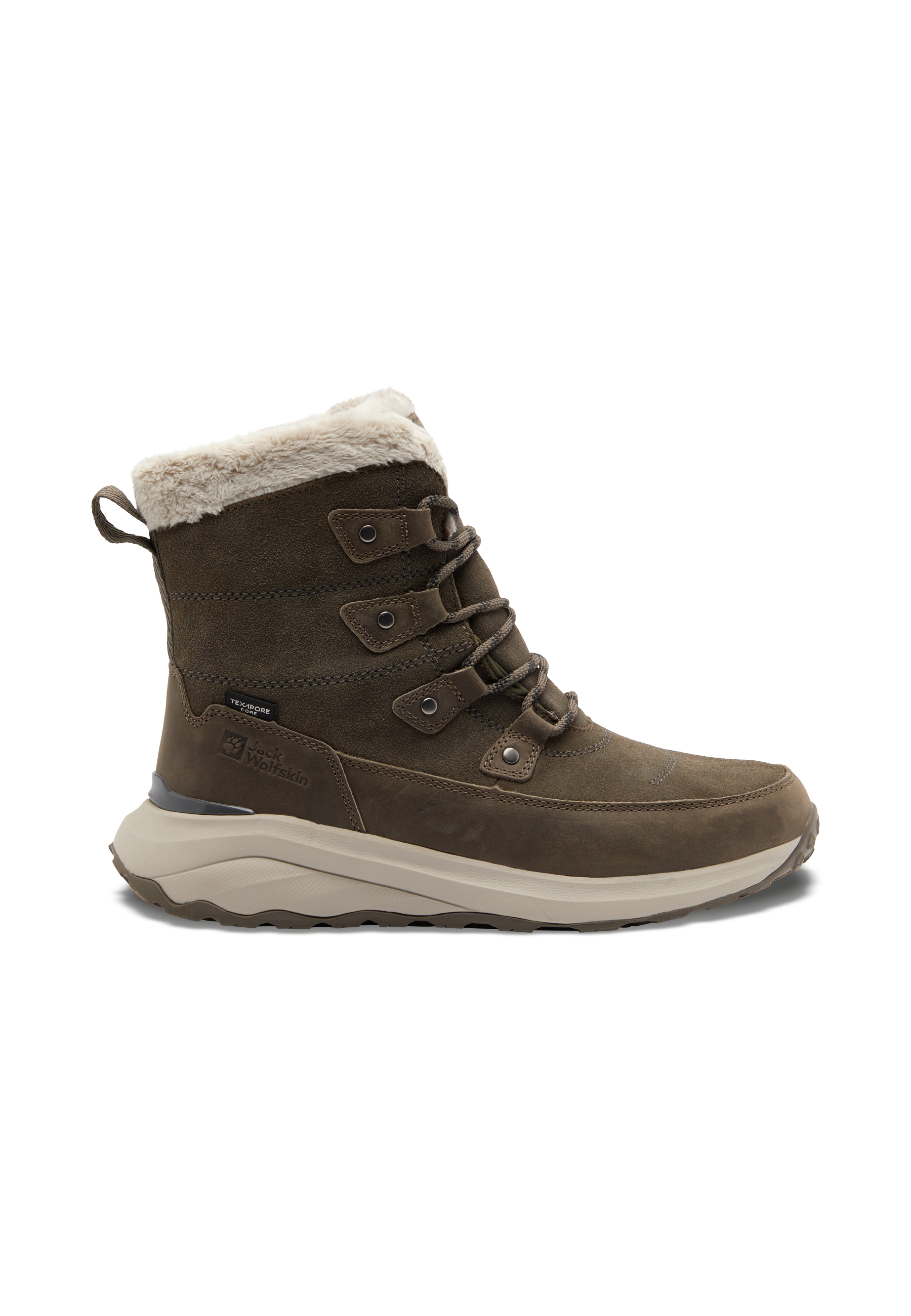 Jack Wolfskin Outdoorwinterstiefel »DROMOVENTURE TEXAPORE HIGH W«, wasserdicht und wärmend