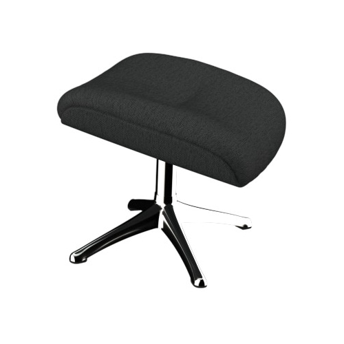 FLEXLUX Fußhocker »Fußhocker More, Beinstütze für Entspannung, Ergonomisch, Komfort« Scandi-stil, Robuster Alu Fuß, Pflegeleicht, Stoff oder Echtleder