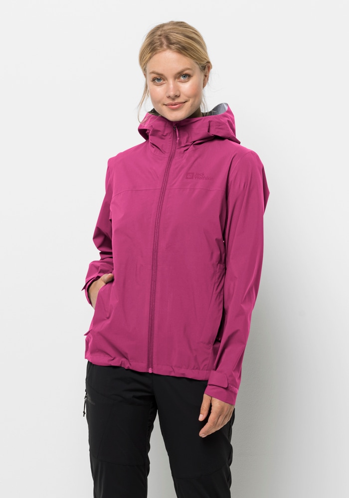 Outdoorjacke »ELSBERG 2.5L JKT W«, mit Kapuze