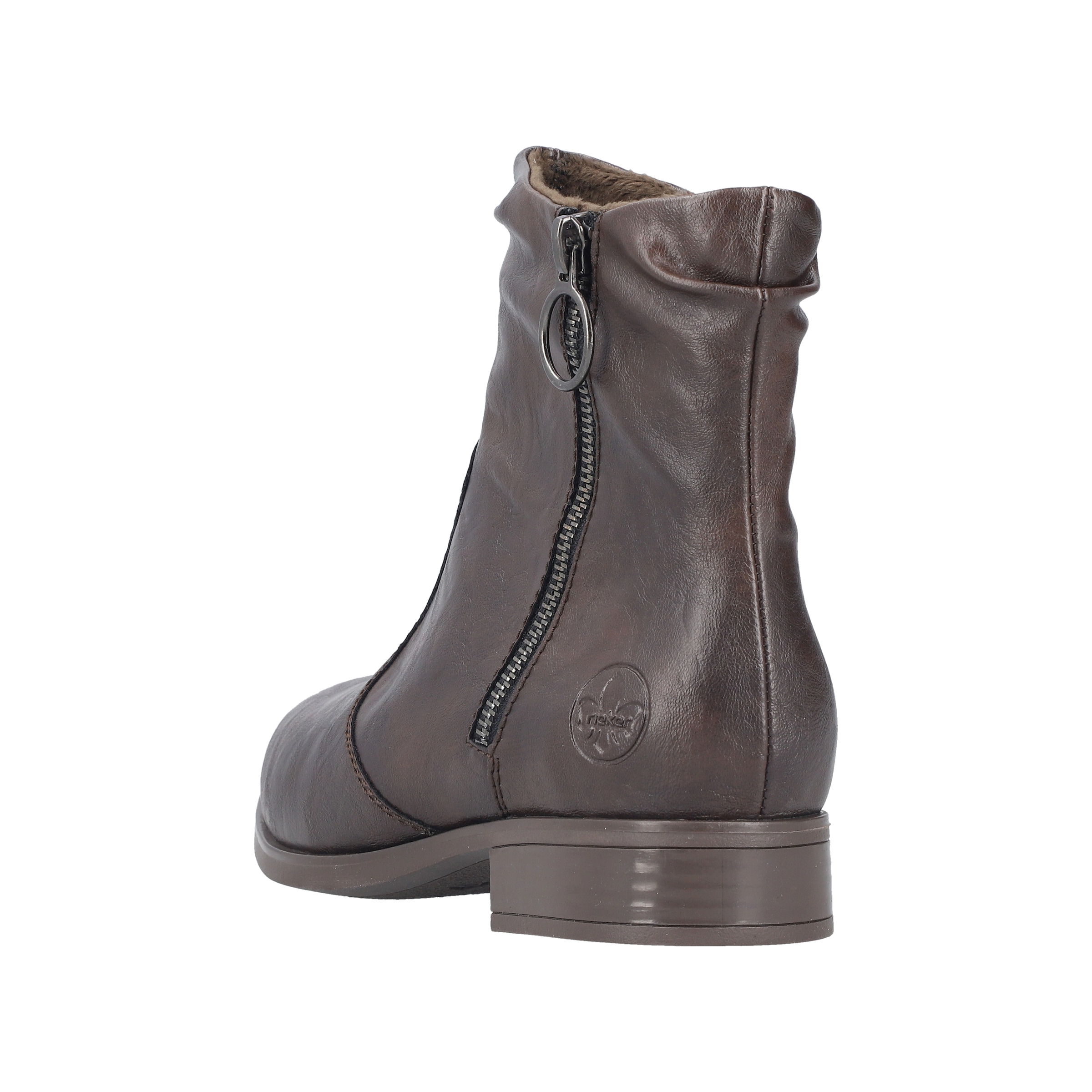 Rieker Stiefelette  in Used-Optik, mit Zierreißverschluss außen