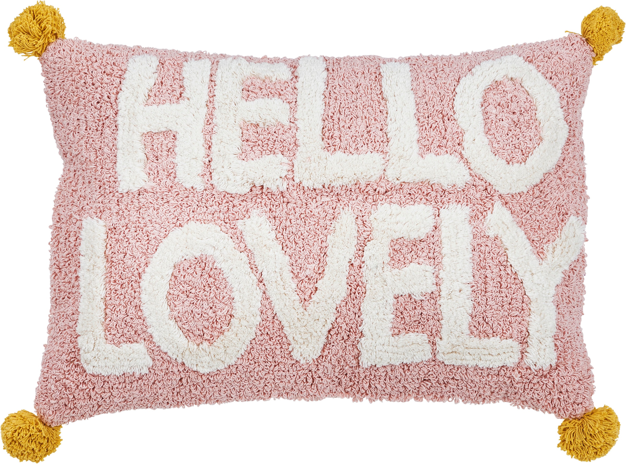 done.® Dekokissen »CUSHION HAPPY HELLO LOVELY«