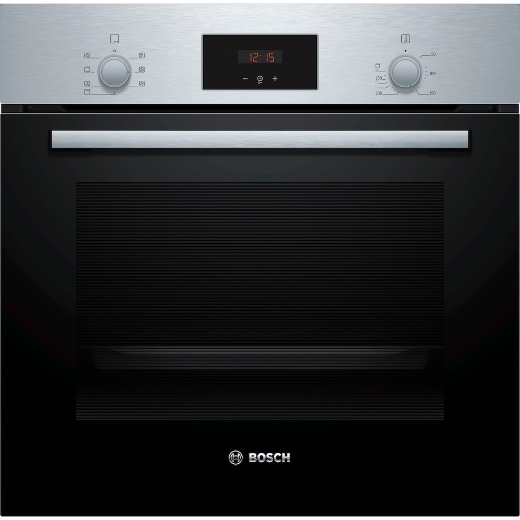 BOSCH Backofen-Set »HBD236VR60«, HBF133BR0, mit Teleskopauszug nachrüstbar, ecoClean Direct