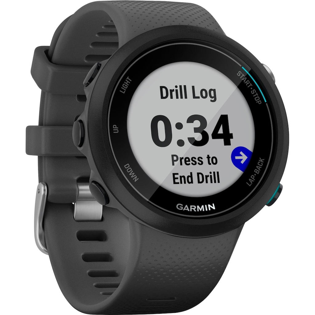 Garmin Smartwatch »Swim2 mit Silikon-Armband 20 mm«