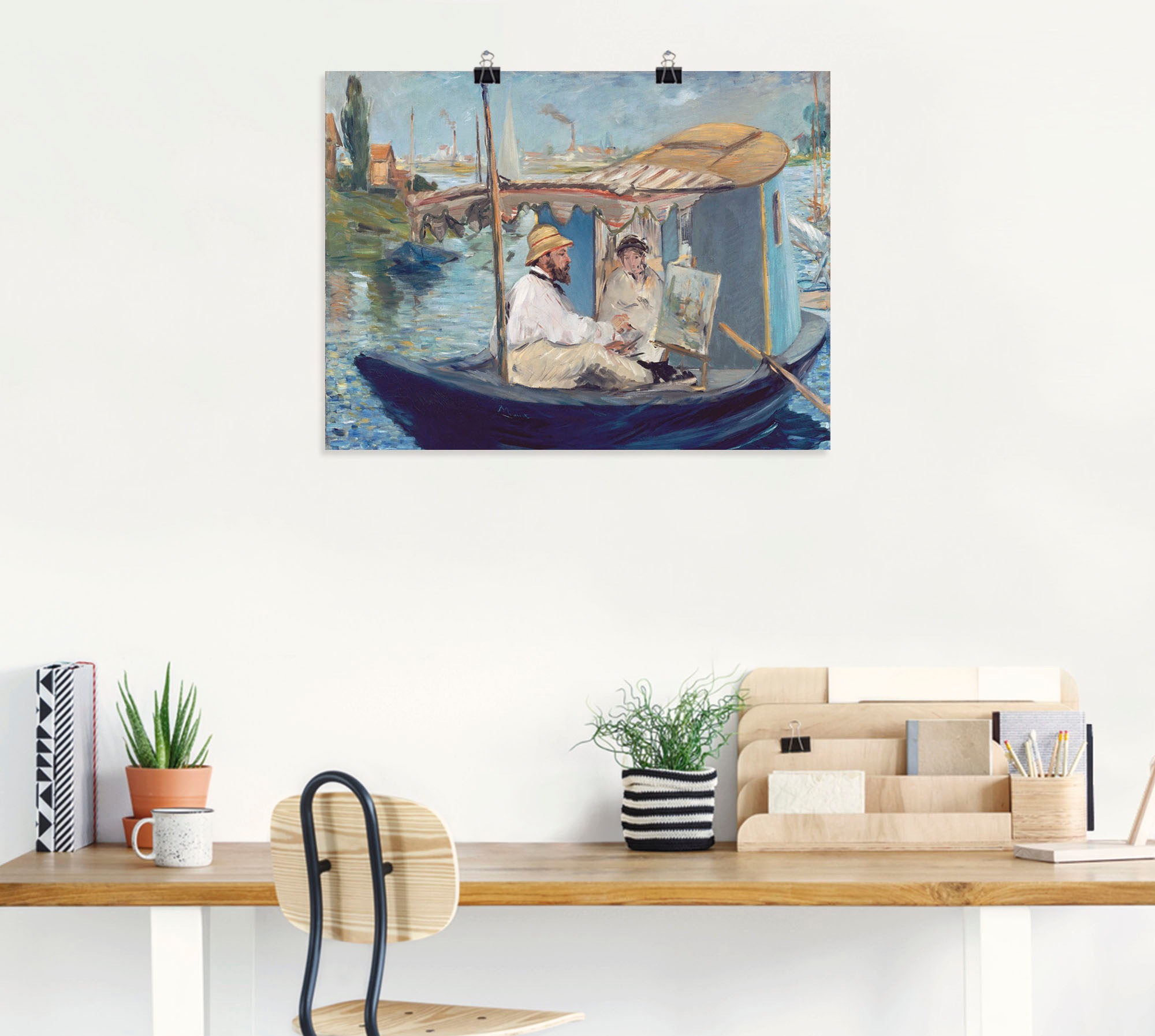 Artland Wandbild »Die Barke«, Paar, (1 St.), als Leinwandbild, Wandaufkleber oder Poster in versch. Größen