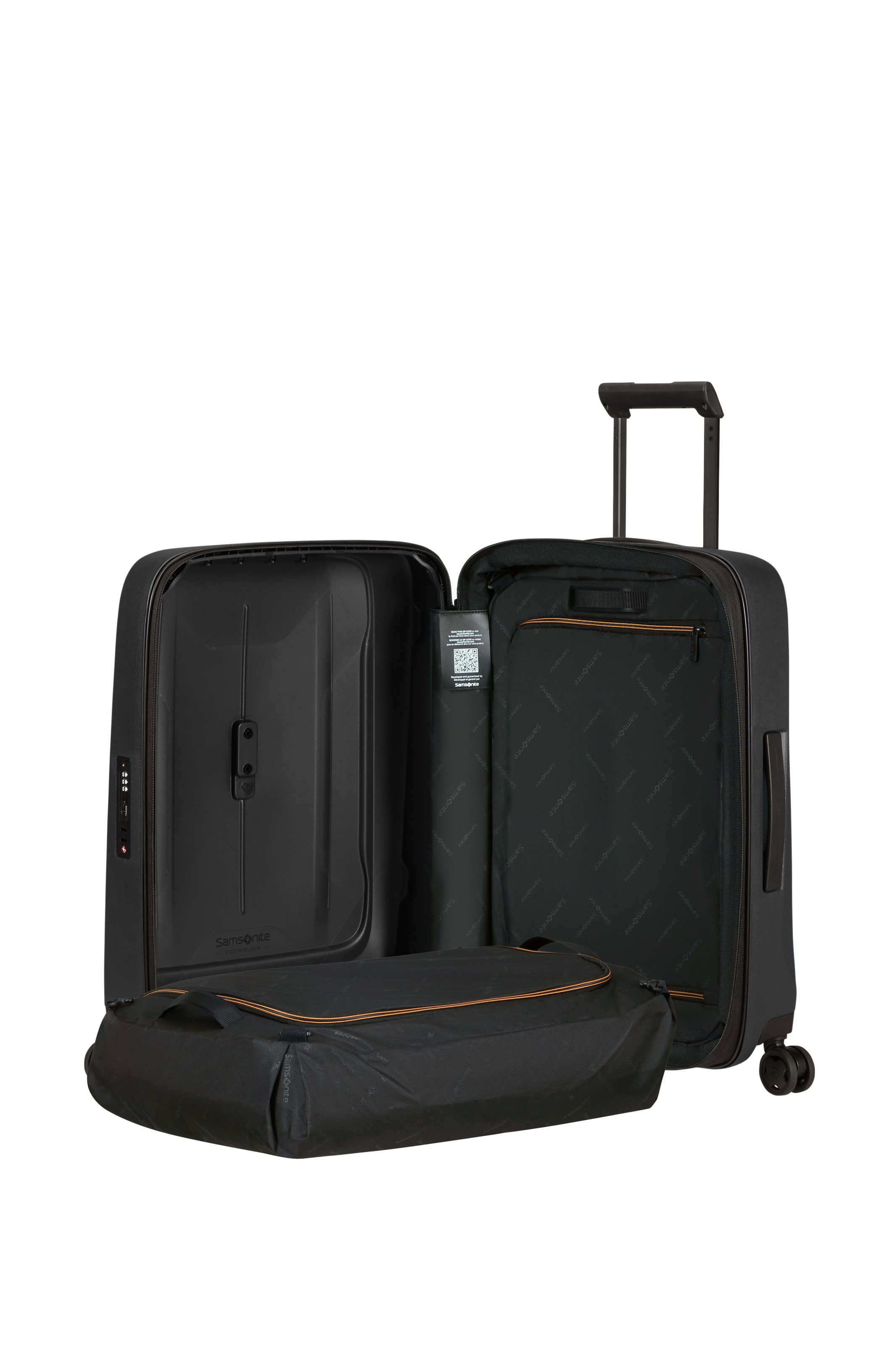 Samsonite Hartschalen-Trolley »ESSENS ZIP« 50 l 4 Rollen aus Polypropylen, mit Volumenerweiterung