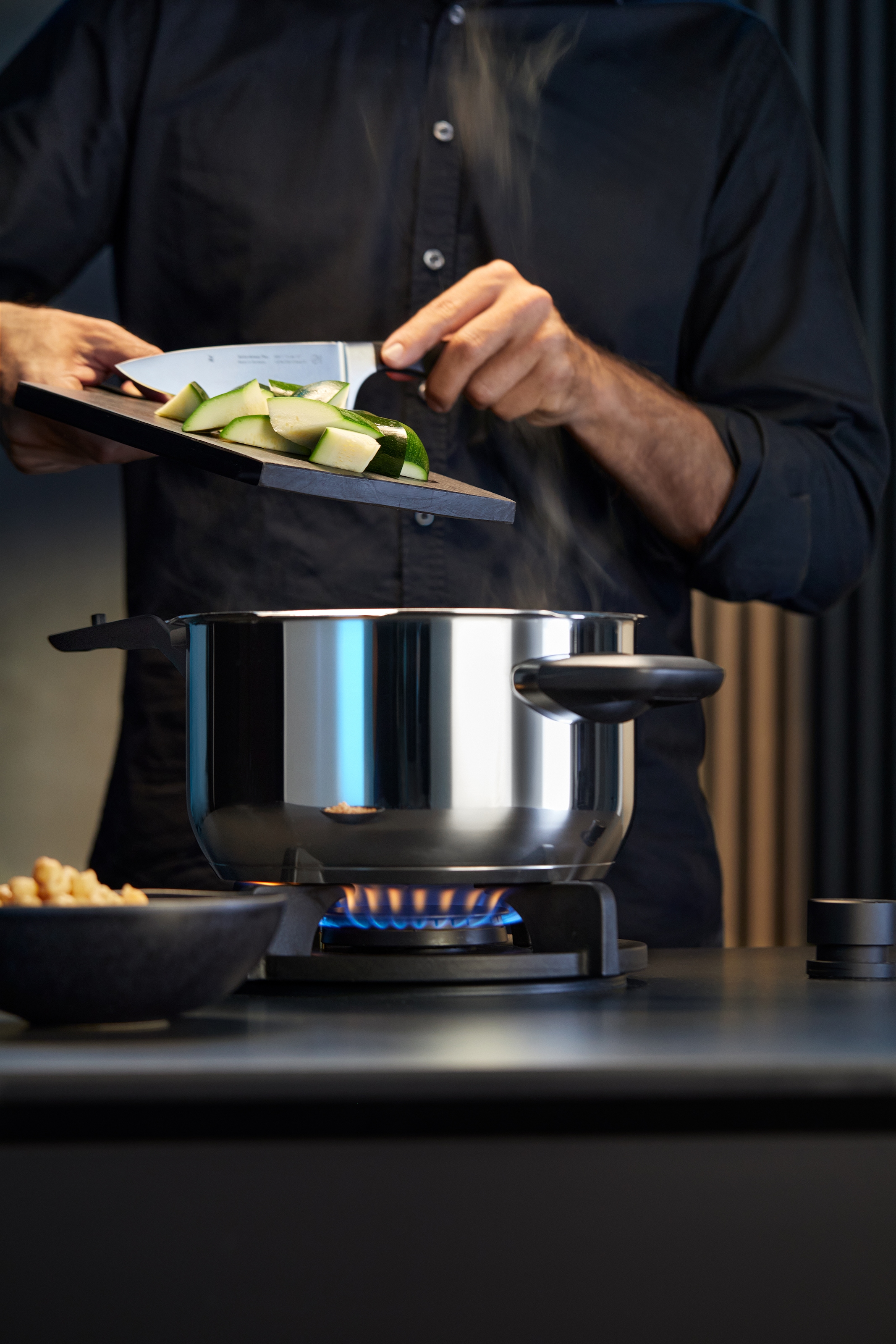 WMF Schnellkochtopf »Perfect Premium, 6,5 Liter Dampfkochtopf« Edelstahl