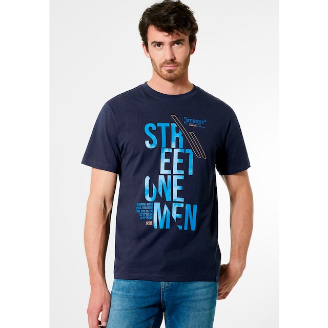 STREET MEN bestellen bei Label-Front-Print mit OTTO ONE T-Shirt, online