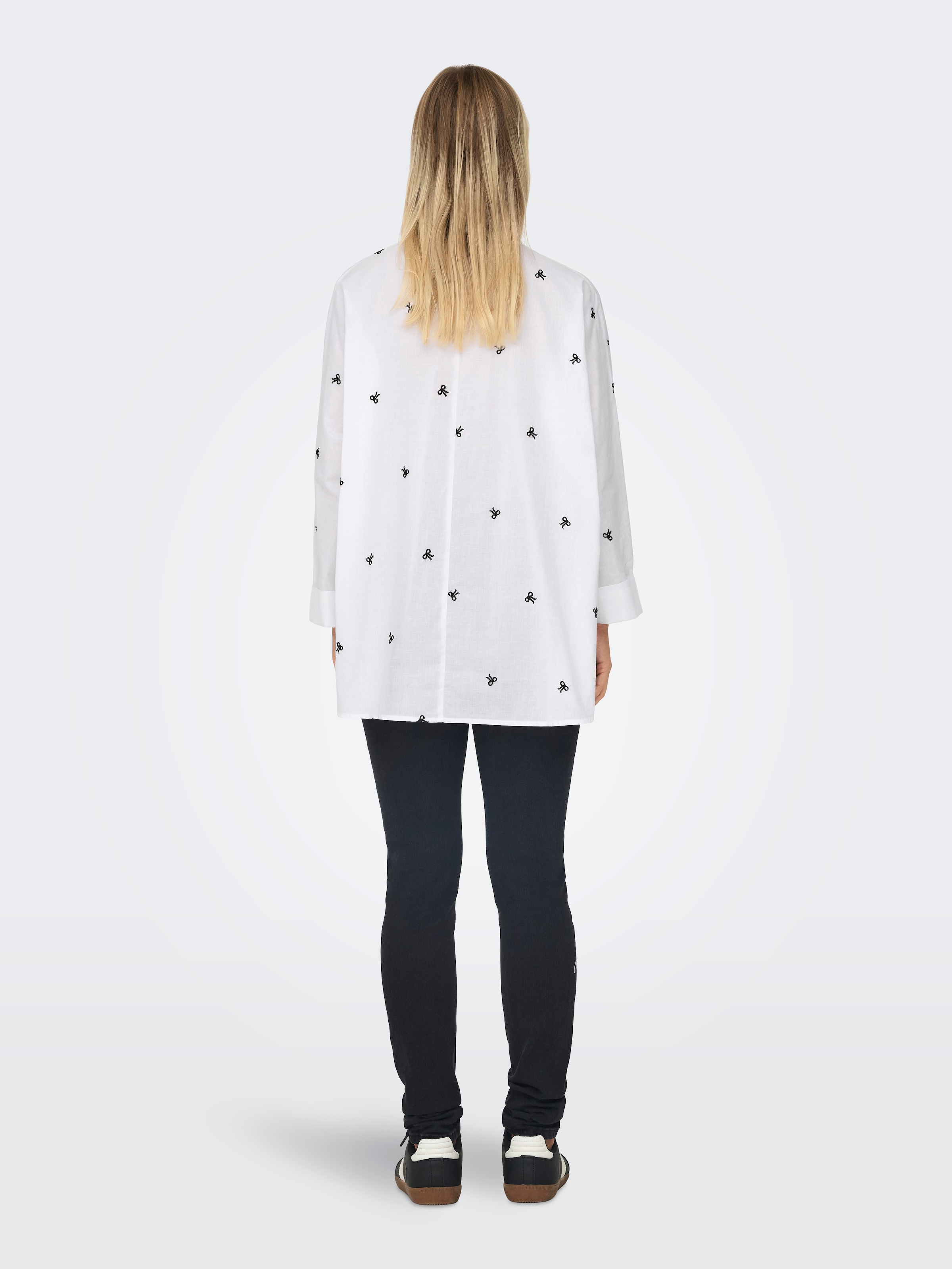 ONLY Hemdbluse »ONLNEW LINA GRACE LS EMB SHIRT NOOS WVN«