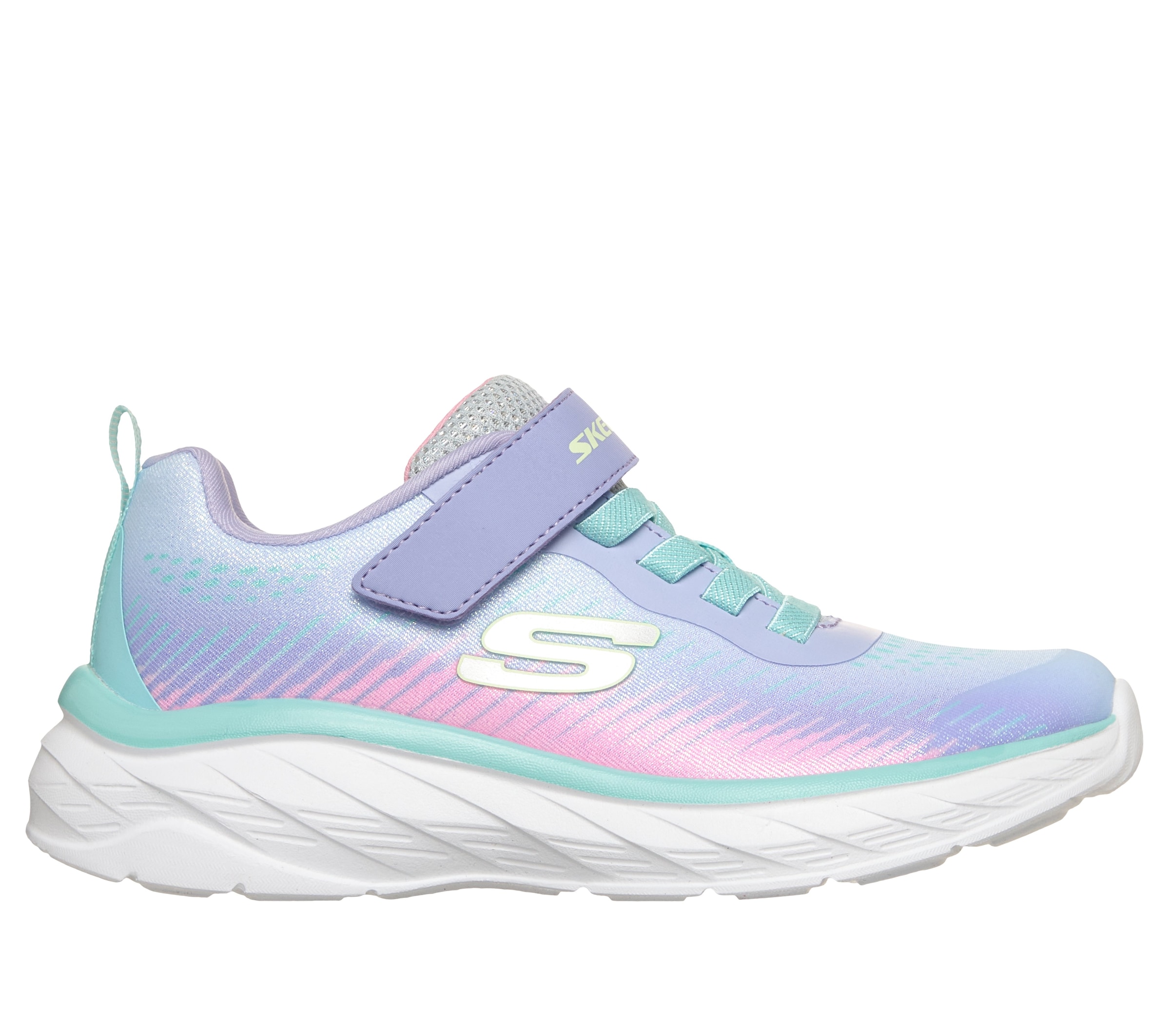 Skechers Sneaker »BOUNDLESS«  Schnürschuh mit Farbverlauf, Größenschablone zum Download