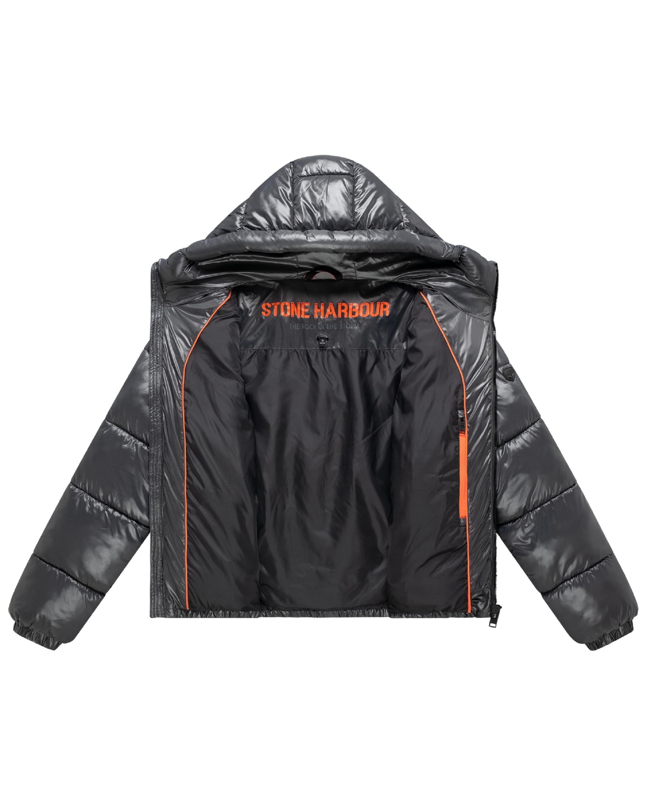 Stone Harbour Outdoorjacke »Outdoorjacke Tanioos XX« mit Kapuze Warme Herren Steppjacke mit verstellbarer Kapuze