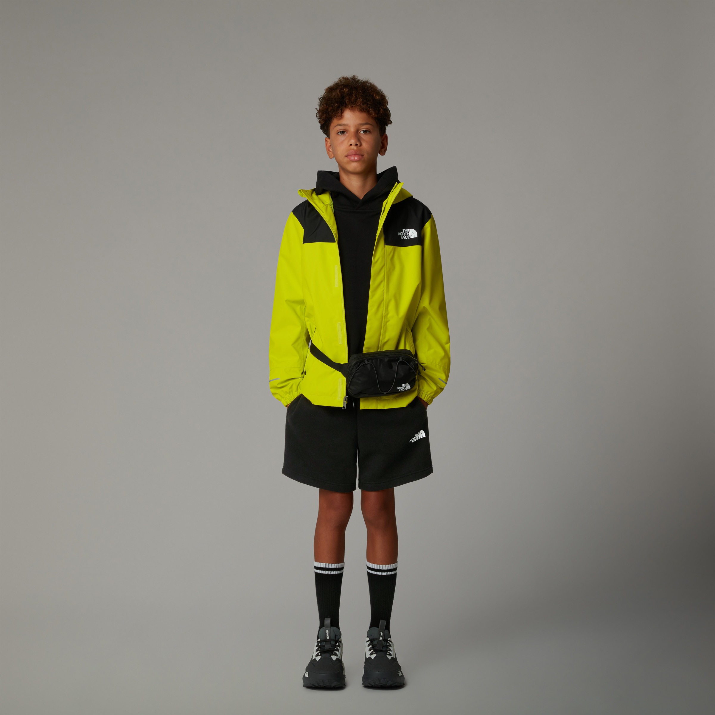 The North Face Sweatshorts »Regulär geschnittene Baumwoll-Shorts für Jungen«, (1 tlg.)