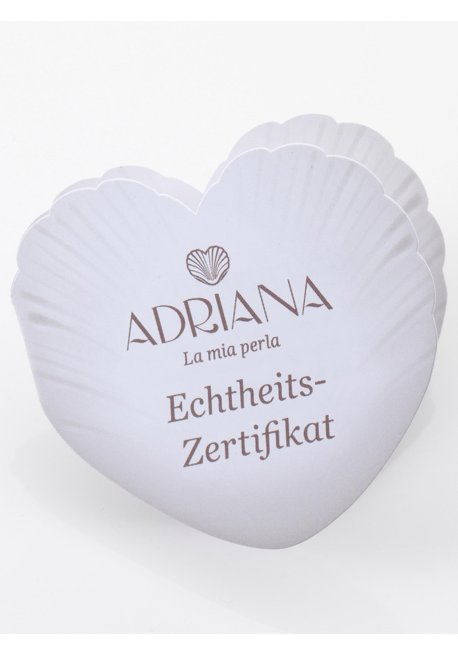 Adriana Kette mit Anhänger »Herz R77«, Made in Germany - mit Süßwasserzuchtperle