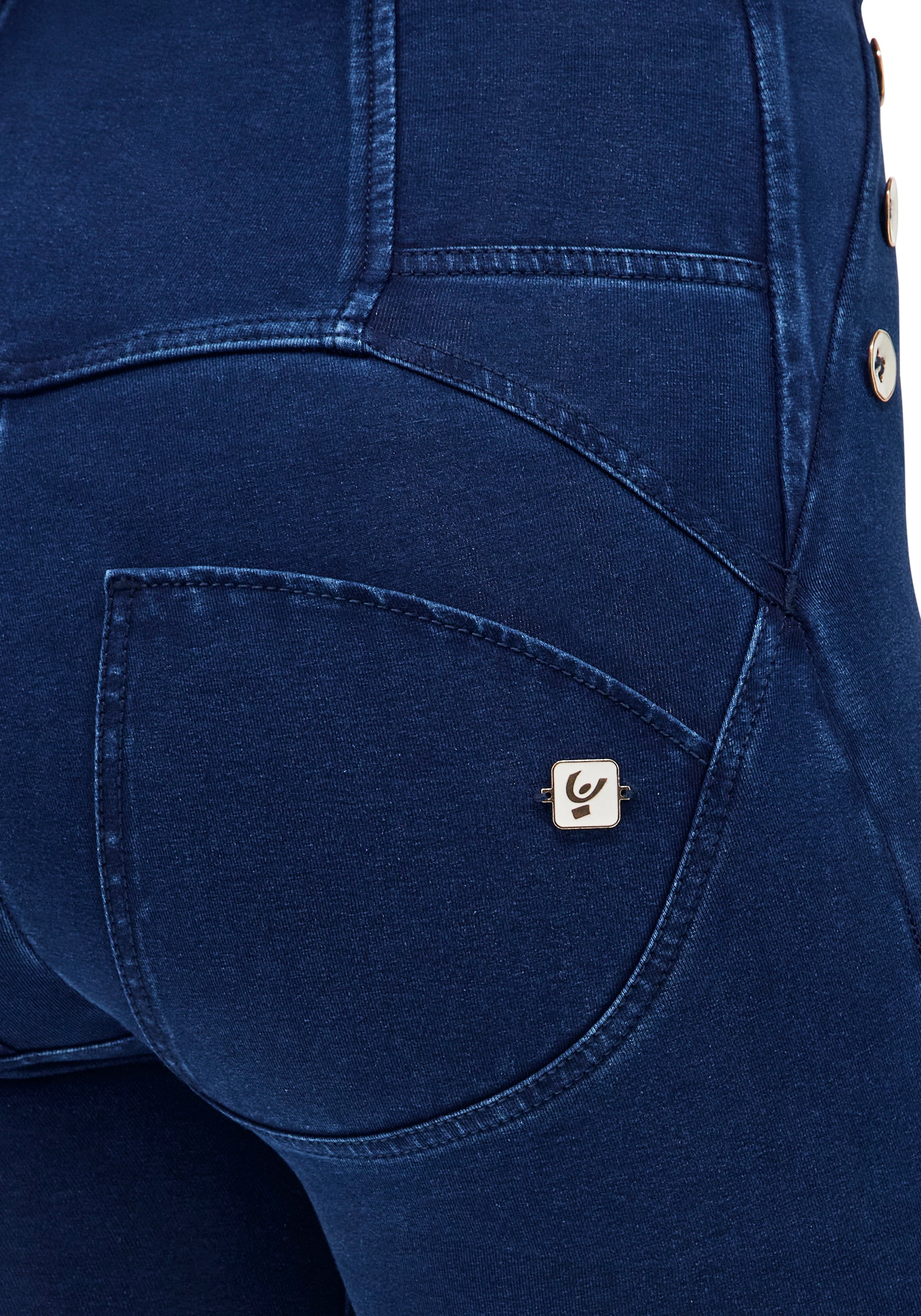 Freddy Skinny-fit-Jeans »WRUP2 SUPERSKINNY«, mit seitlichem Reißverschluss und 3 Zierknöpfen