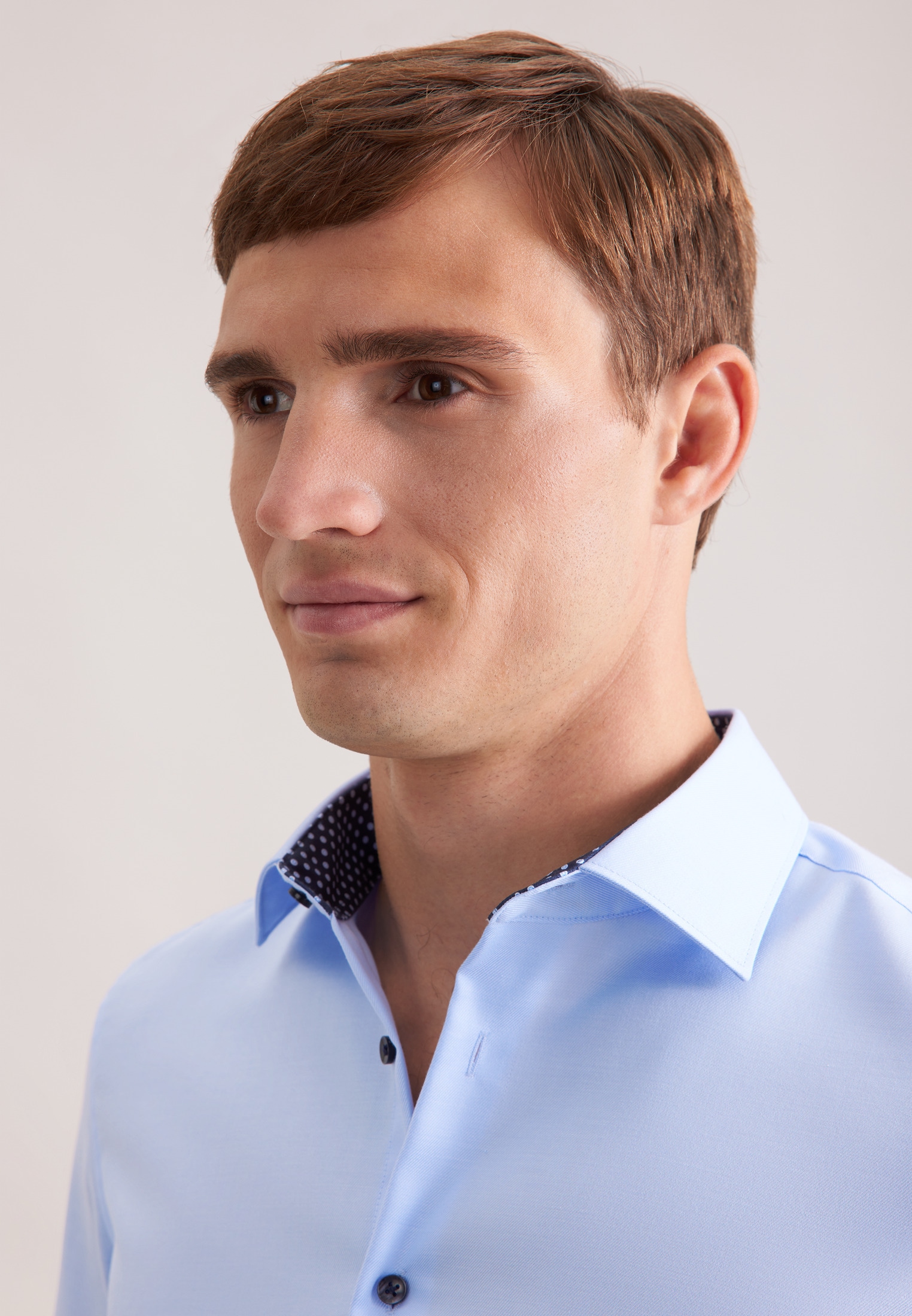 seidensticker Businesshemd »Schwarze Rose« Slim 1/1 Extra lang Kentkragen Uni