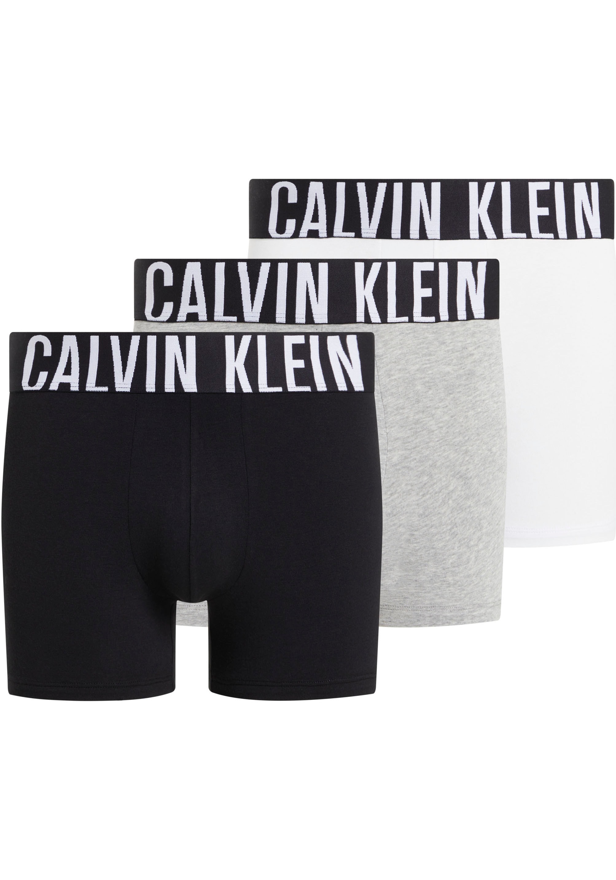 Calvin Klein Underwear Boxer »BOXER BRIEF 3PK«, (Packung, 3 St., 3er), mit Logo-Stretchbund