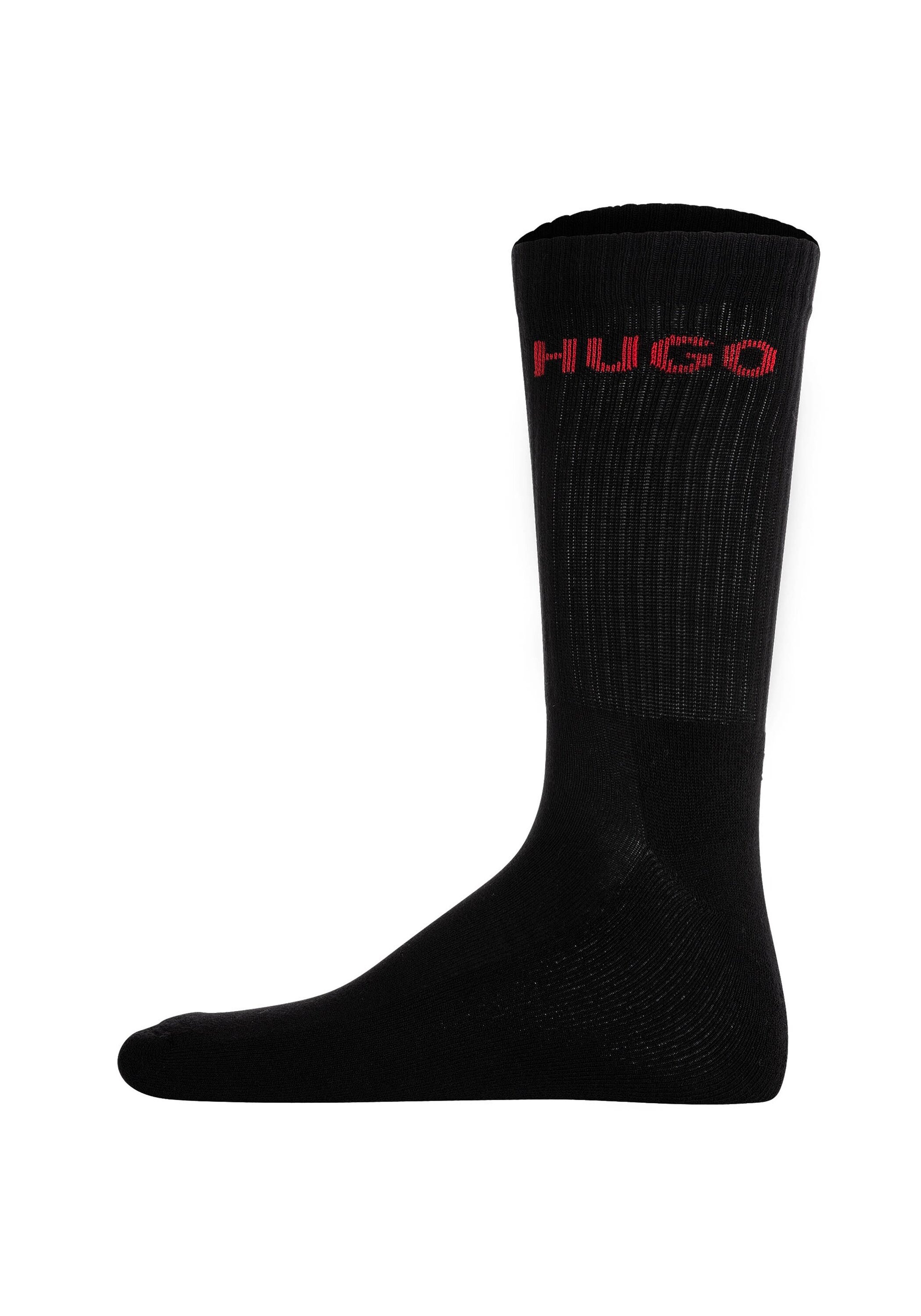 HUGO Kurzsocken »Socken 6P QS RIB LOGO CC 6er Pack«