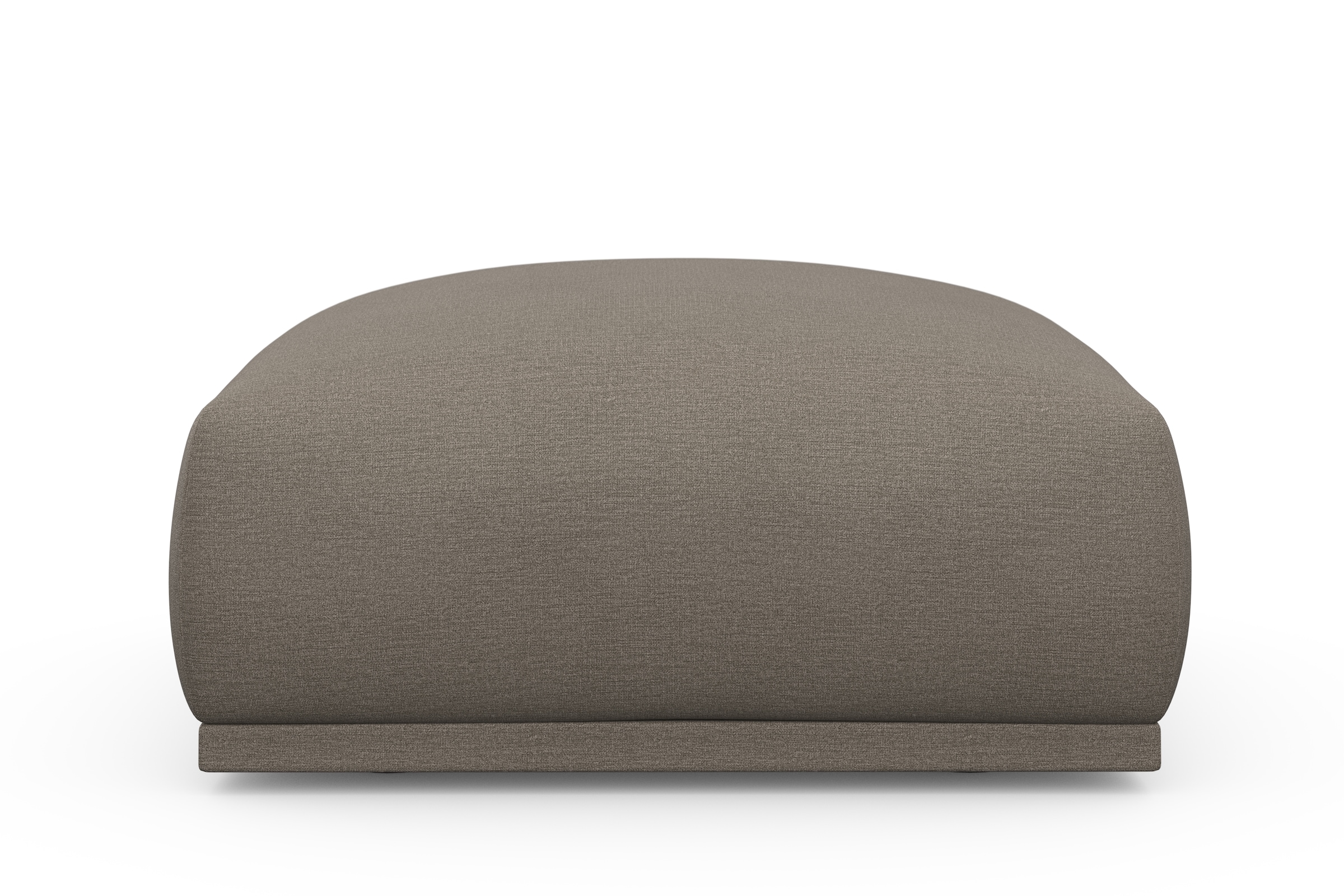 TRENDMANUFAKTUR Hocker »Braga, mit hochwertigem Kaltschaum, quadratisch, in Cord erhältlich«, (1 St.), moderner Polsterhocker, 85/42/85 cm (B/H/T)