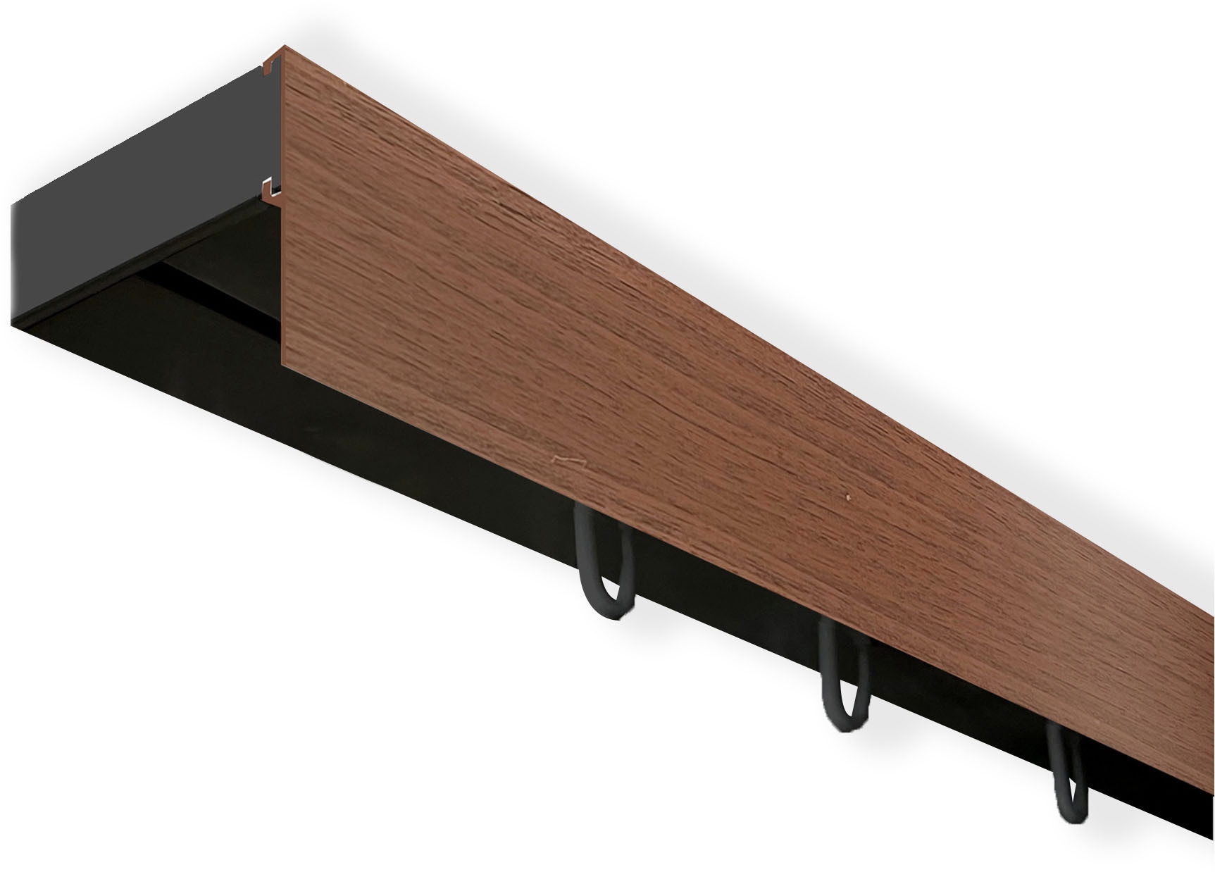 SN DECO GROUP Gardinenschiene »Vorhangschiene SH (1) mit Blende 5 cm«, 1 läufig-läufig, Fixmaß