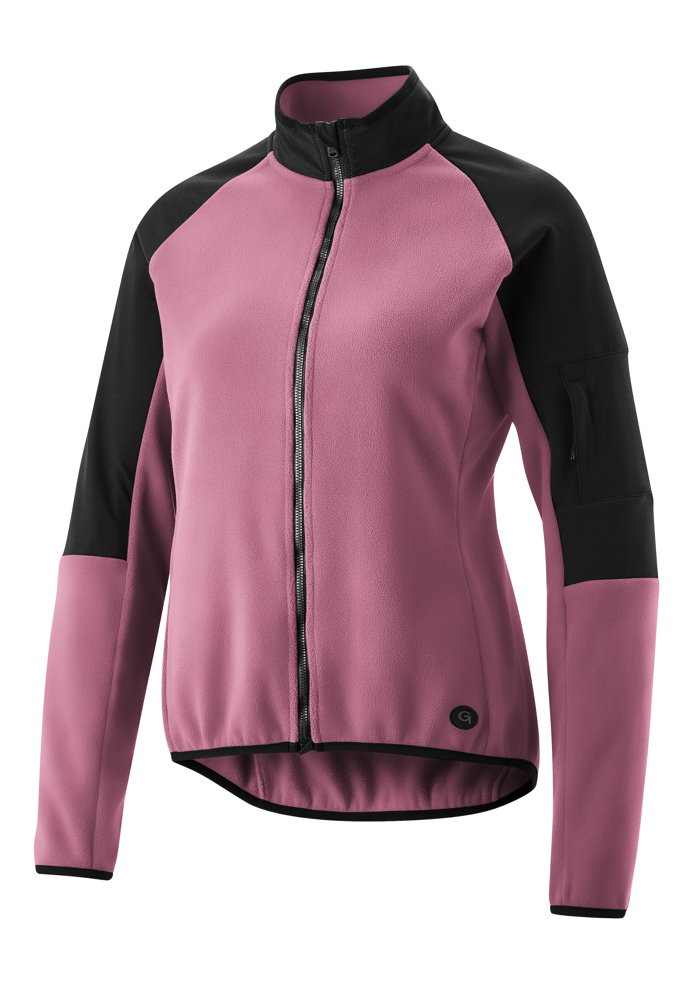 Gonso Radtrikot »Adventure Jersey Fleece W«, Damen Fahrradtrikot langarm, weiches Fleece-Material, Full-Zip Trikot