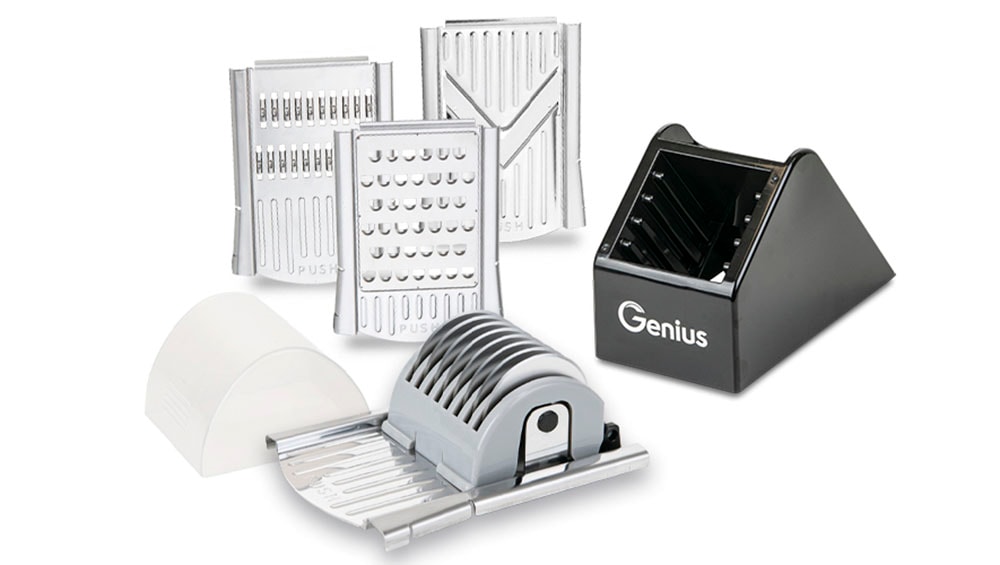 Genius Gemüseschneider »Nicer Dicer Speed Zubehör-Set«, 6-teilig