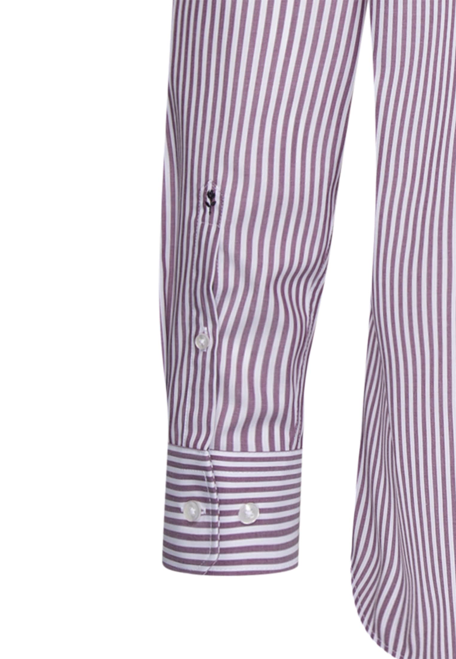 seidensticker Businesshemd »Schwarze Rose« Regular 1/1 Kentkragen Gestreift