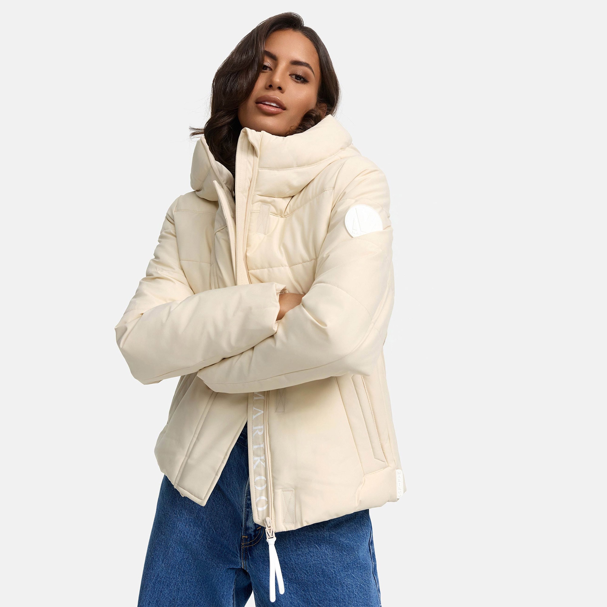 Marikoo Outdoorjacke »Marikoo Elira Damen Winterjacke N019«