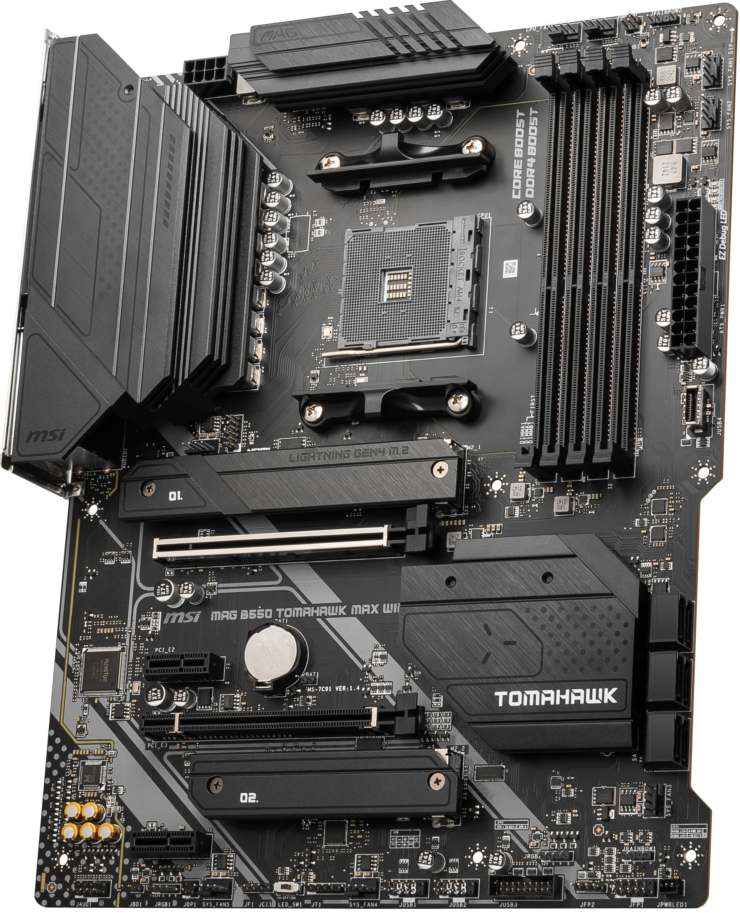 MSI Mainboard »MAG B550 TOMAHAWK MAX WIFI«