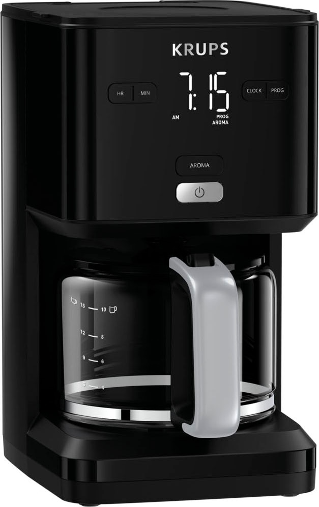 Filterkaffeemaschine »KM6008 Smart'n Light«, 1,25 l Kaffeekanne, 24-Std-Timer,...